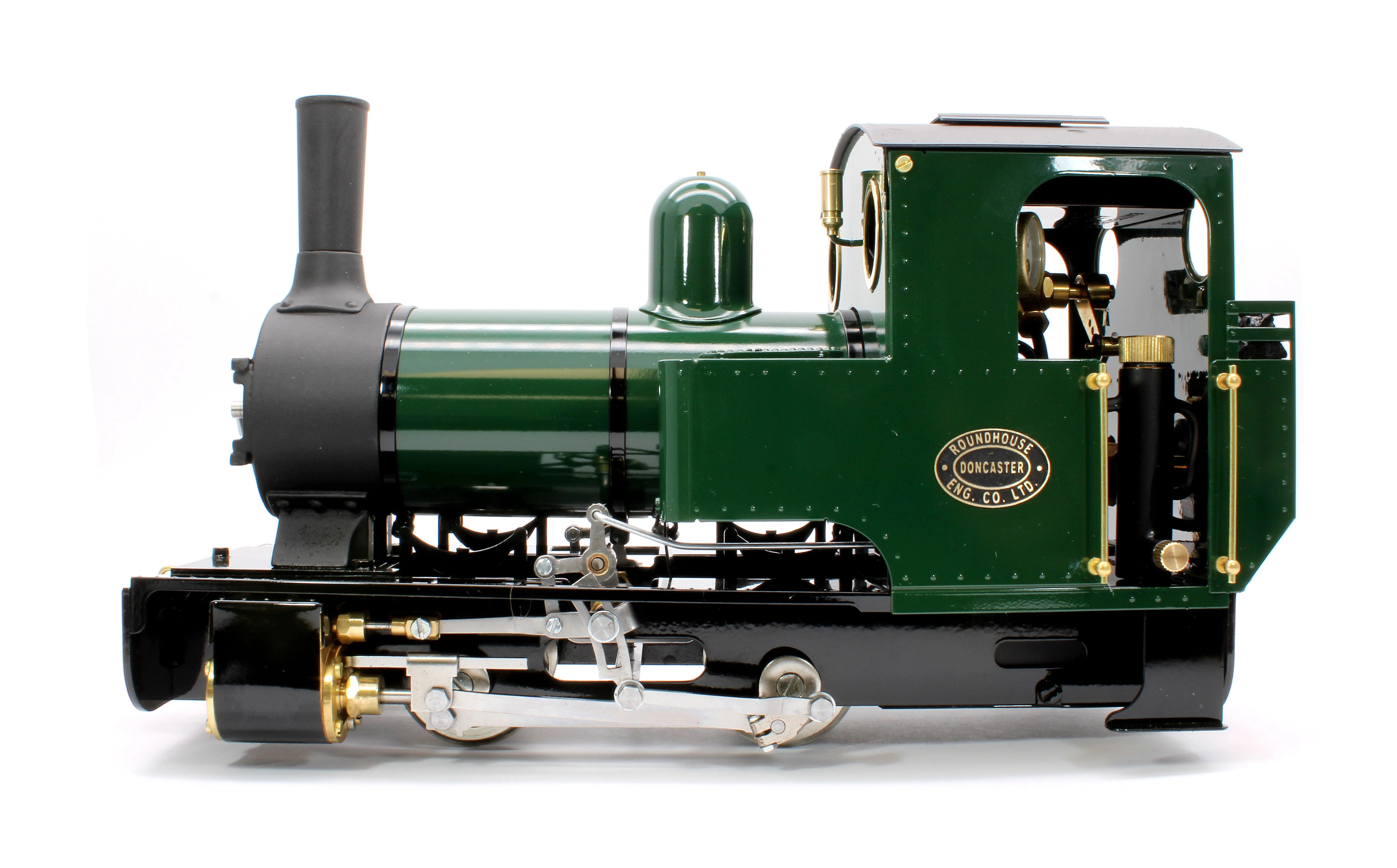 EMILY-BRUNGREEN-I 0-4-0 Tank 'Emily' Deep Brunswick Green (Radio Control, Insulated Wheels) Steam Locomotive - Image 2