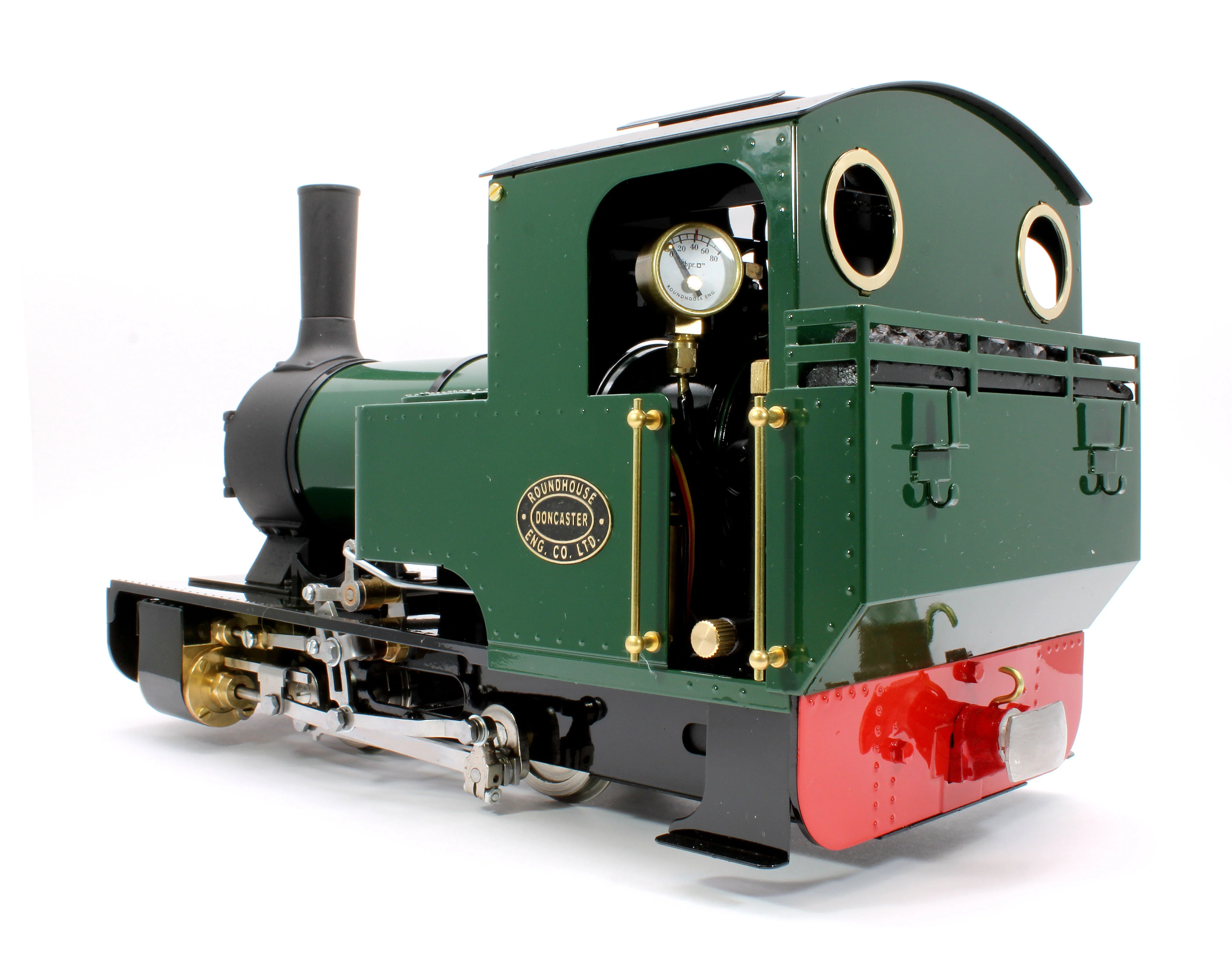 EMILY-BRUNGREEN-I 0-4-0 Tank 'Emily' Deep Brunswick Green (Radio Control, Insulated Wheels) Steam Locomotive - Image 3