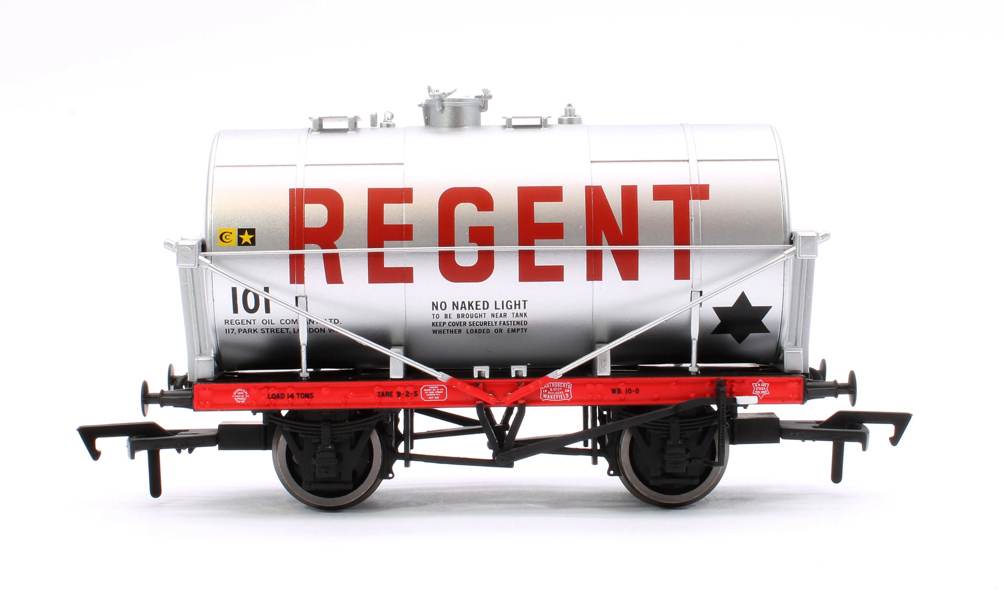 4F-058-003 14T Tank Wagon Class A Regent (Red Letters) Silver 101 - Image 2