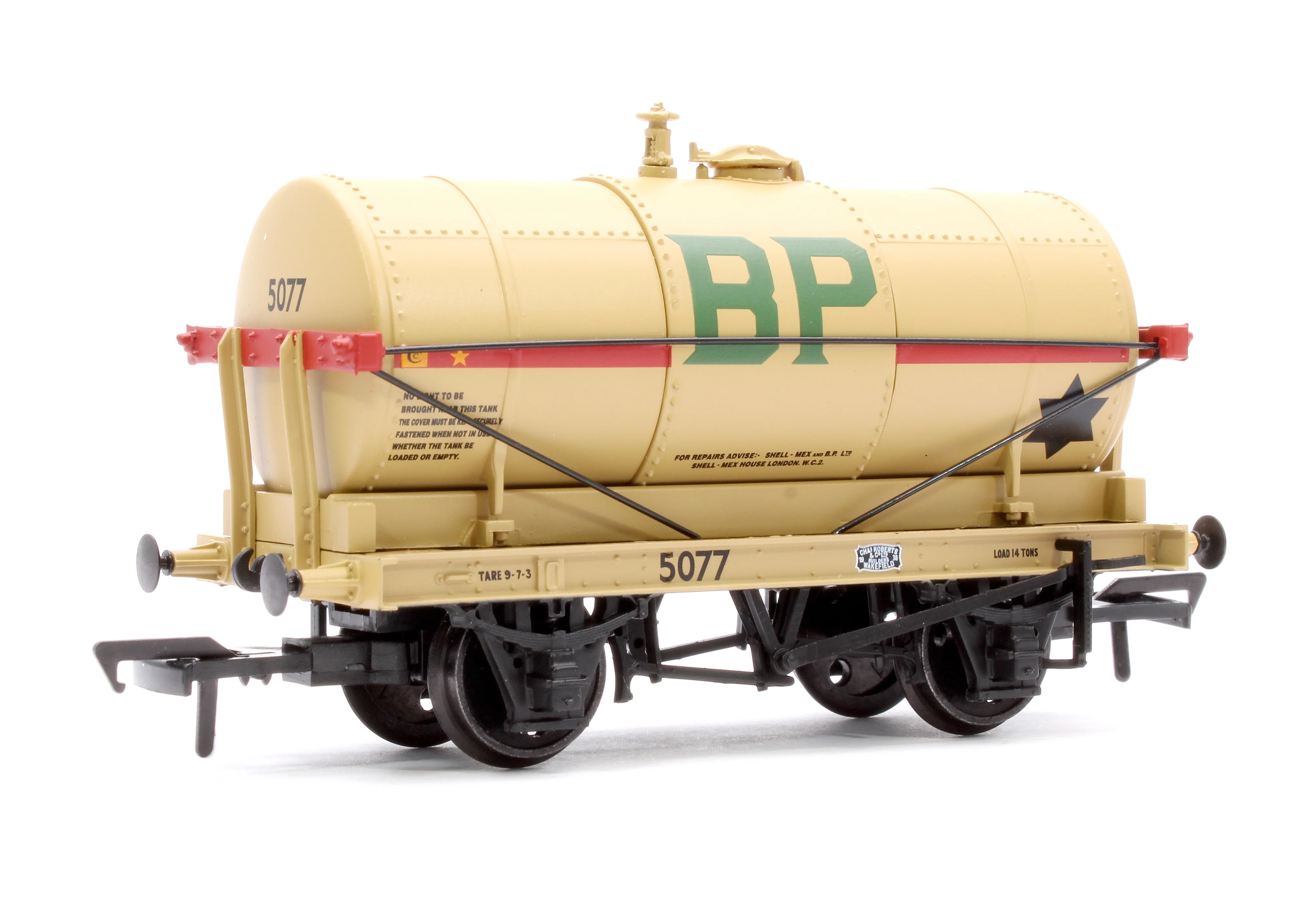 37-679B 14T Tank Wagon 'Shell-BP' Buff No. 5077 - Image 3