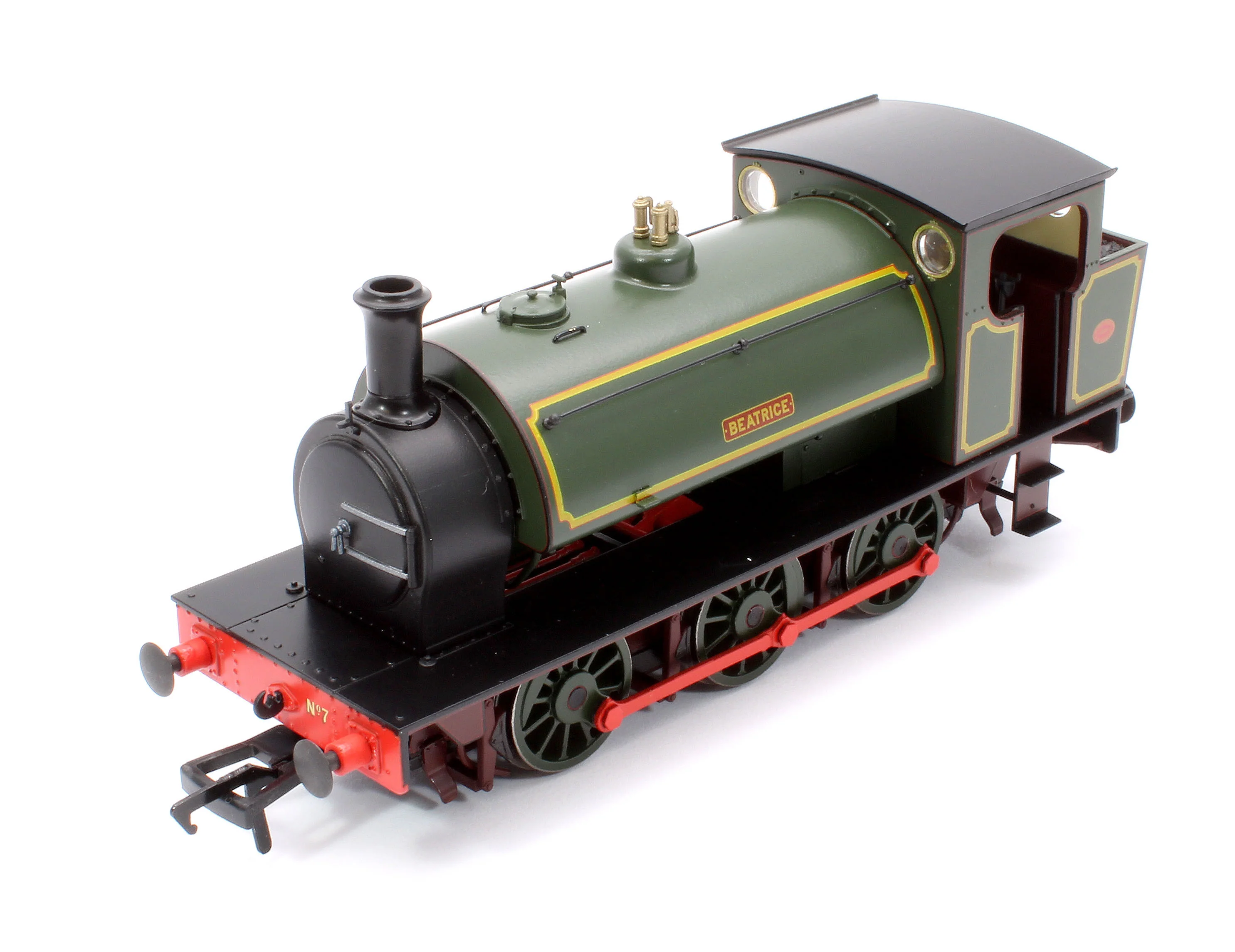 903513 16" Hunslet "Beatrice" Lined Green No. 2705 (as preserved at Embsay & Bolton Abbey Steam Railway) - Steam Tank Locomotive - DCC Sound - Image 9
