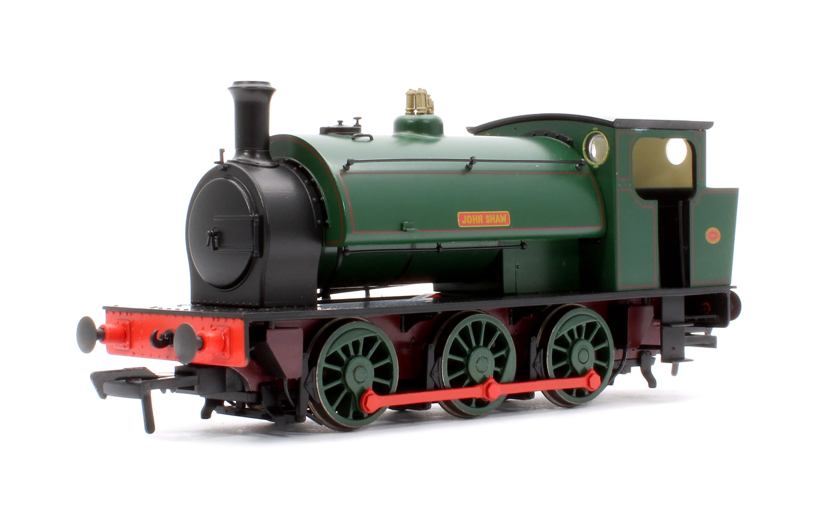 903516 16” Hunslet "John Shaw", NCB South Kirkby Colliery lined green, No. 2375 - Steam Tank Locomotive - DCC Sound