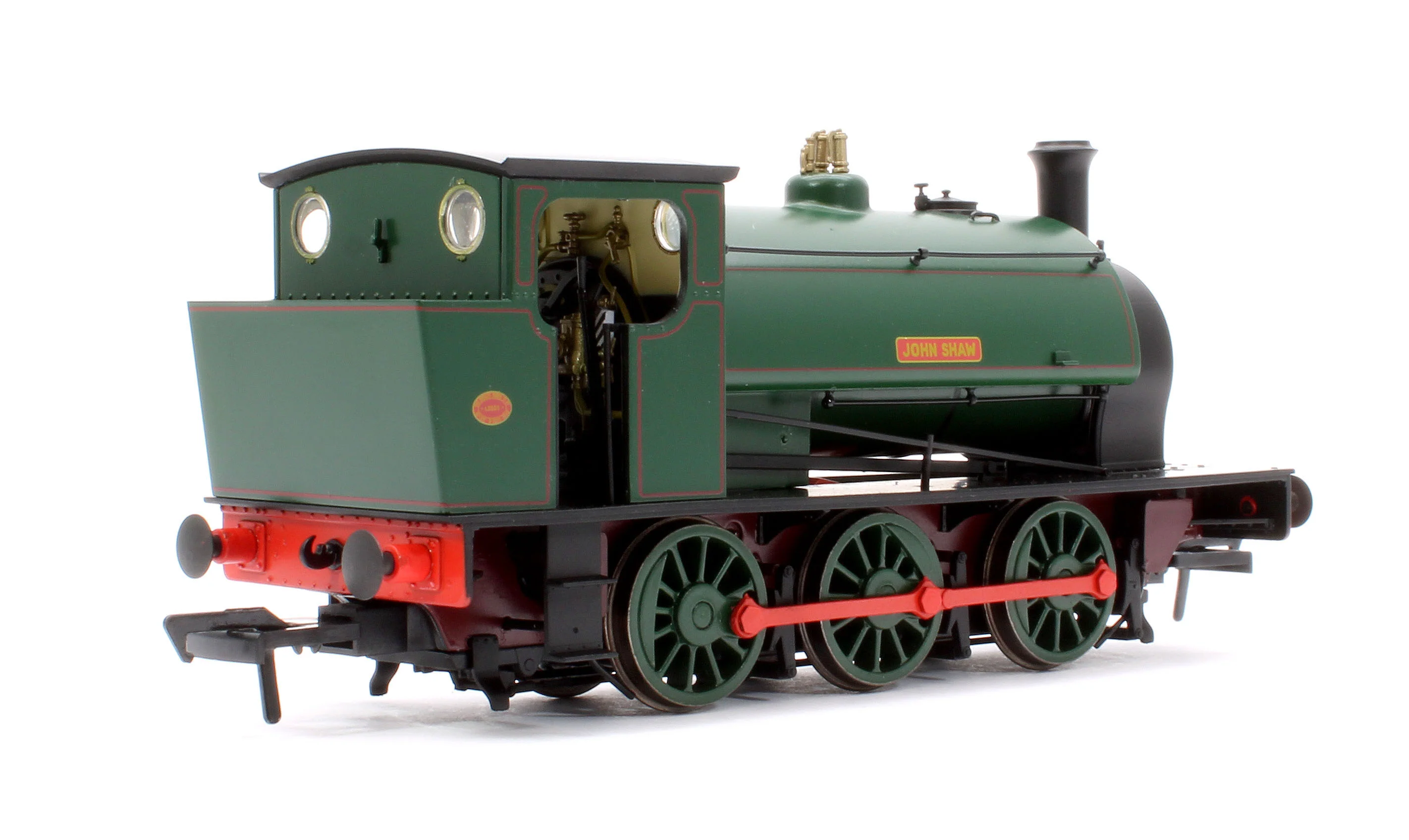 903516 16” Hunslet "John Shaw", NCB South Kirkby Colliery lined green, No. 2375 - Steam Tank Locomotive - DCC Sound - Image 3