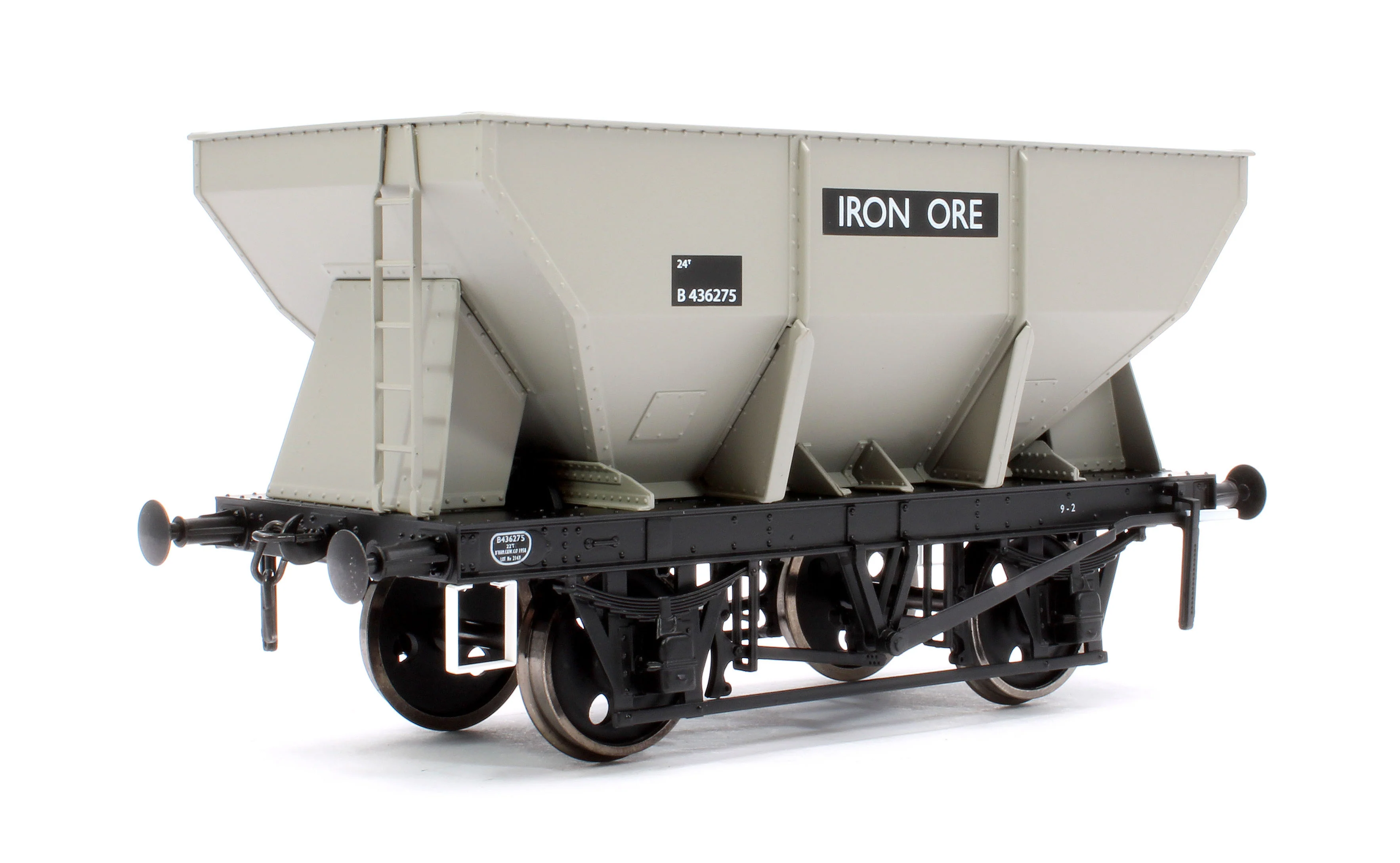 7F-033-002 24T Steel Ore Hopper BR Grey B436275 (as at Rutland) - Image 3