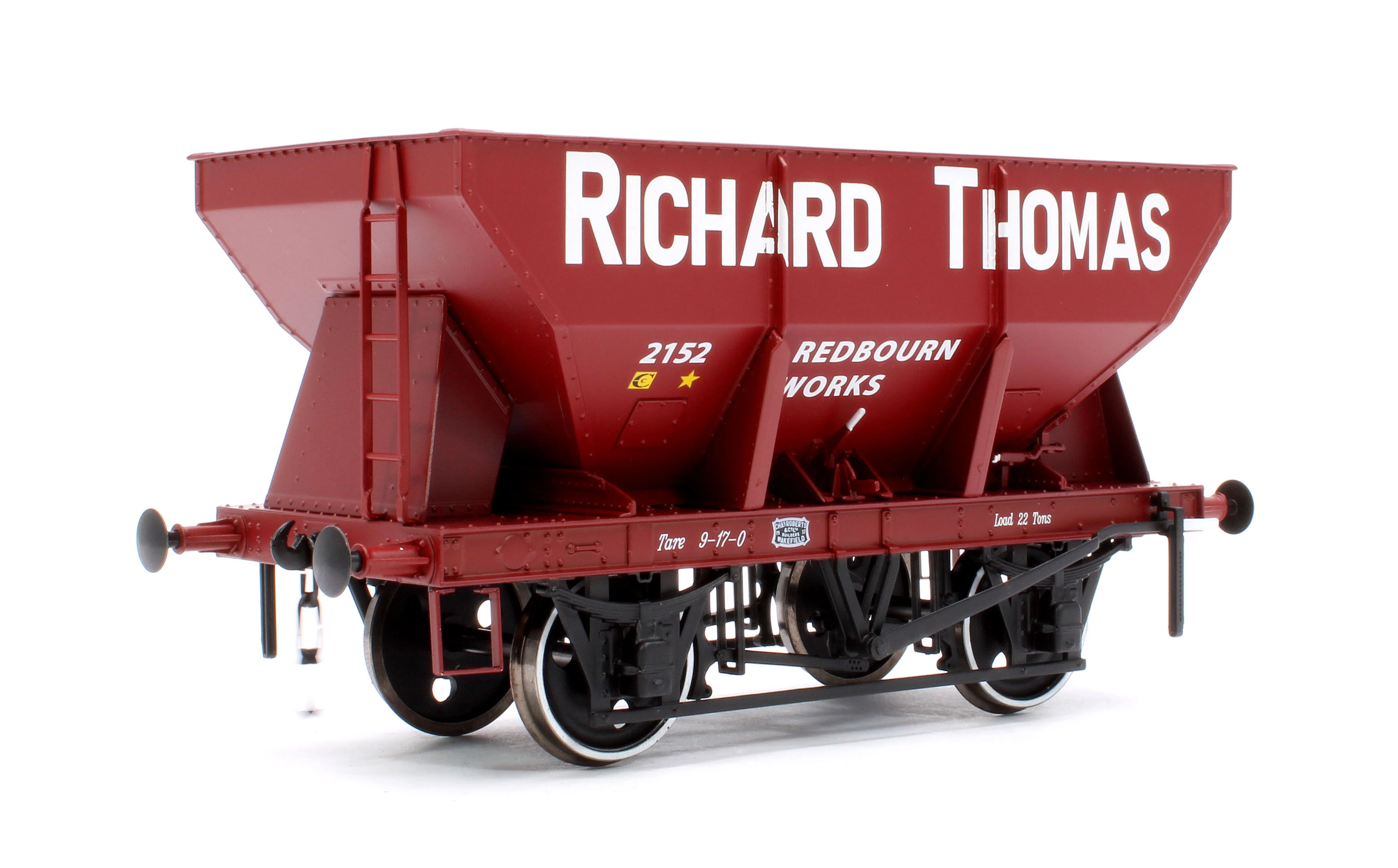 7F-033-007 24T Steel Ore Hopper Red Oxide 2512 Richard Thomas
