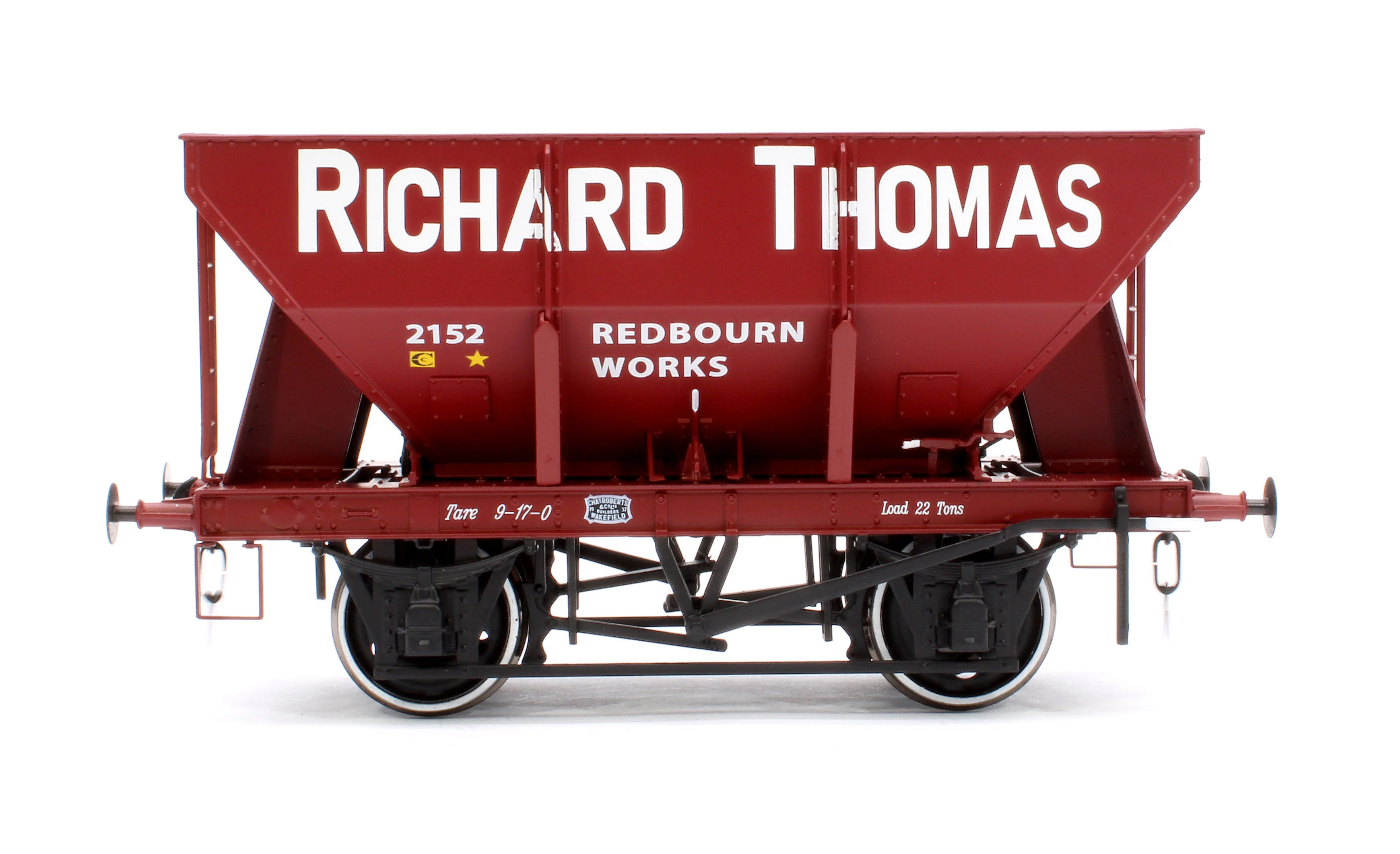 7F-033-007 24T Steel Ore Hopper Red Oxide 2512 Richard Thomas - Image 2