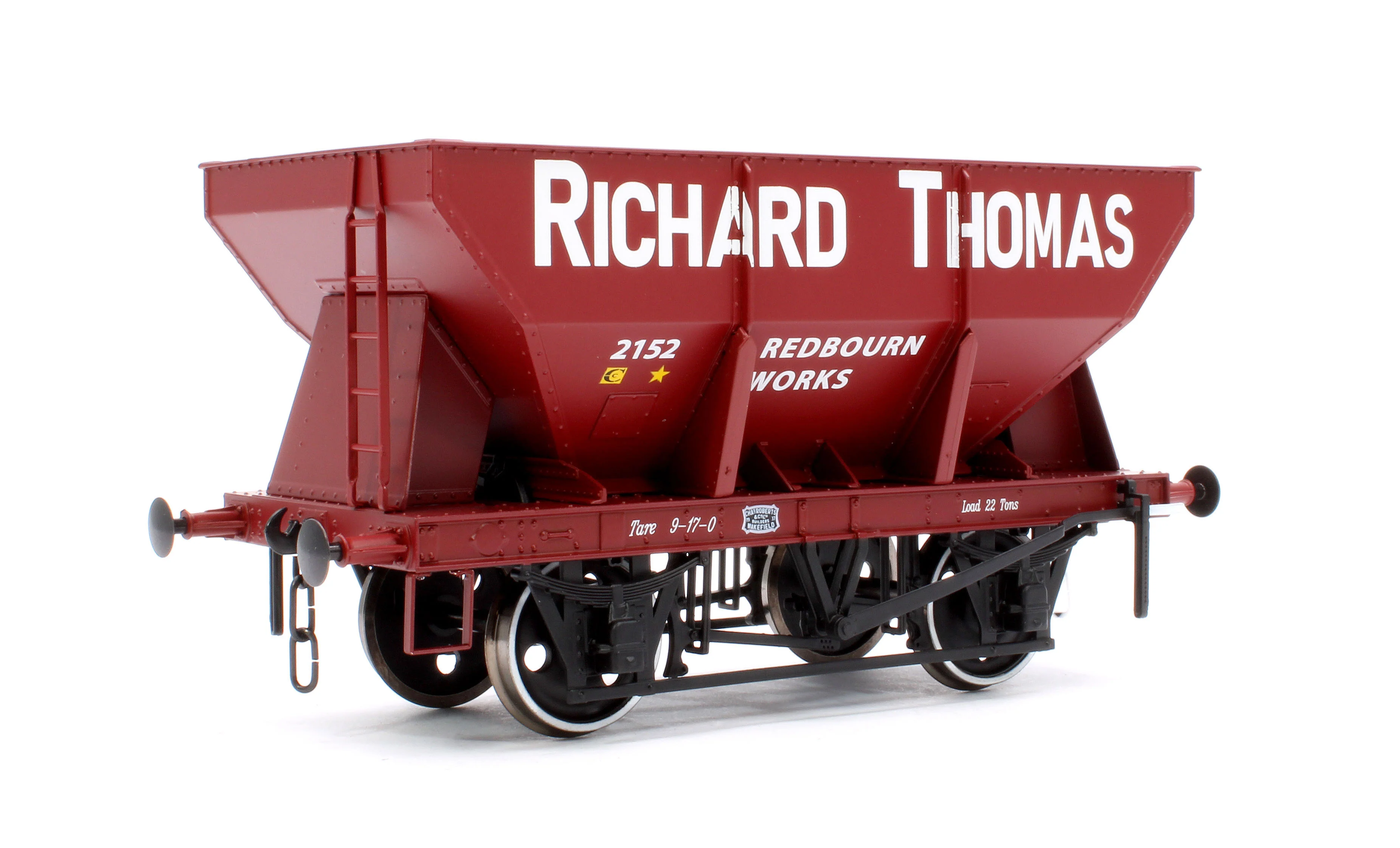 7F-033-007 24T Steel Ore Hopper Red Oxide 2512 Richard Thomas - Image 3