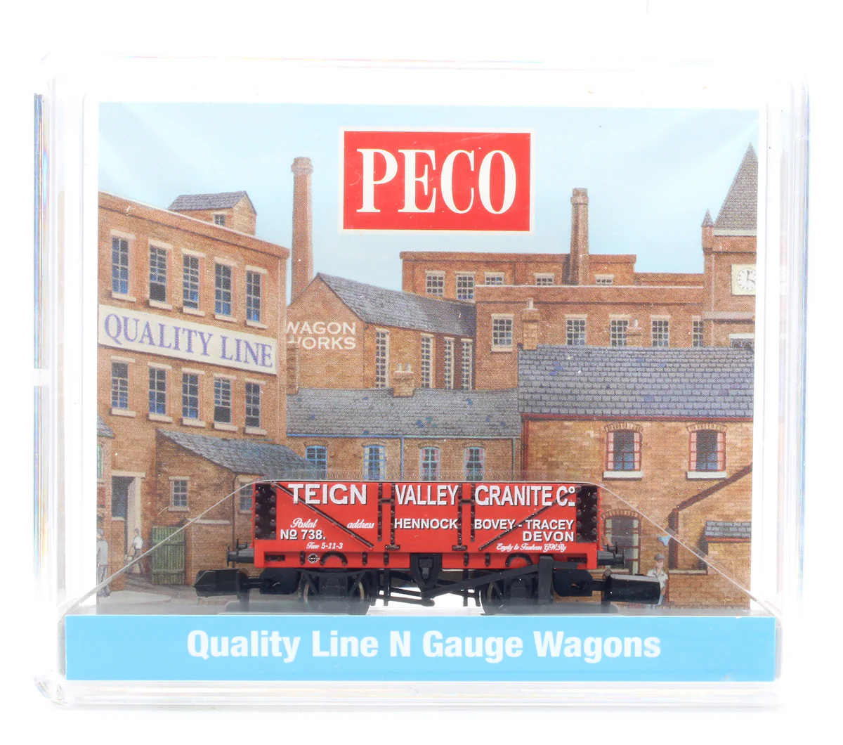NR5005P 5 Plank Wagon, Teign Valley Granite, Bovey Tracey No.738 - Image 4
