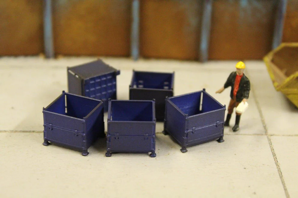 BSBSC5 5 x Blue Stillage Containers
