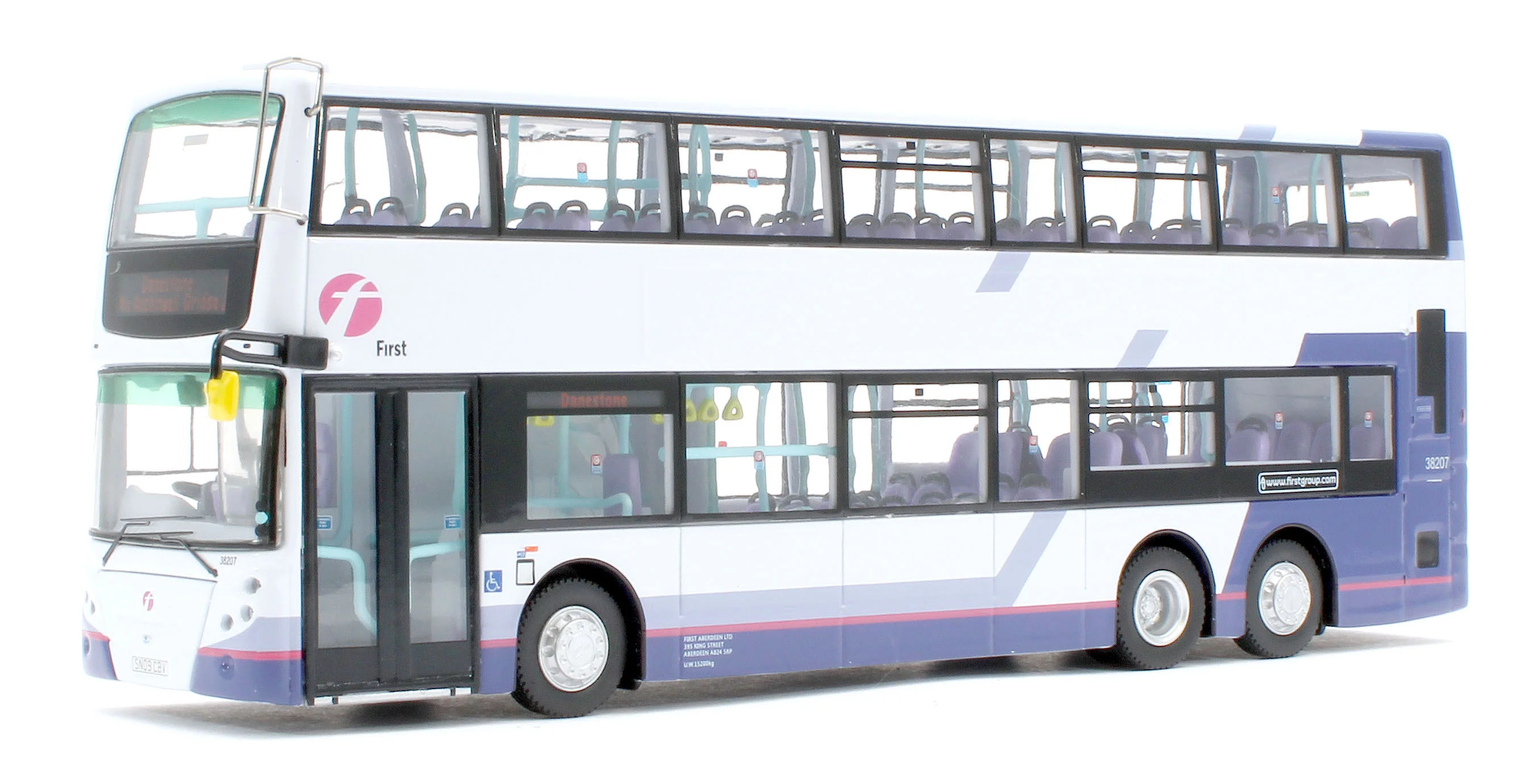 UKD76001 Dennis Trident ENVIRO500 Euro IV 12.1M First Bus Aberdeen Rt.1 - Danestone