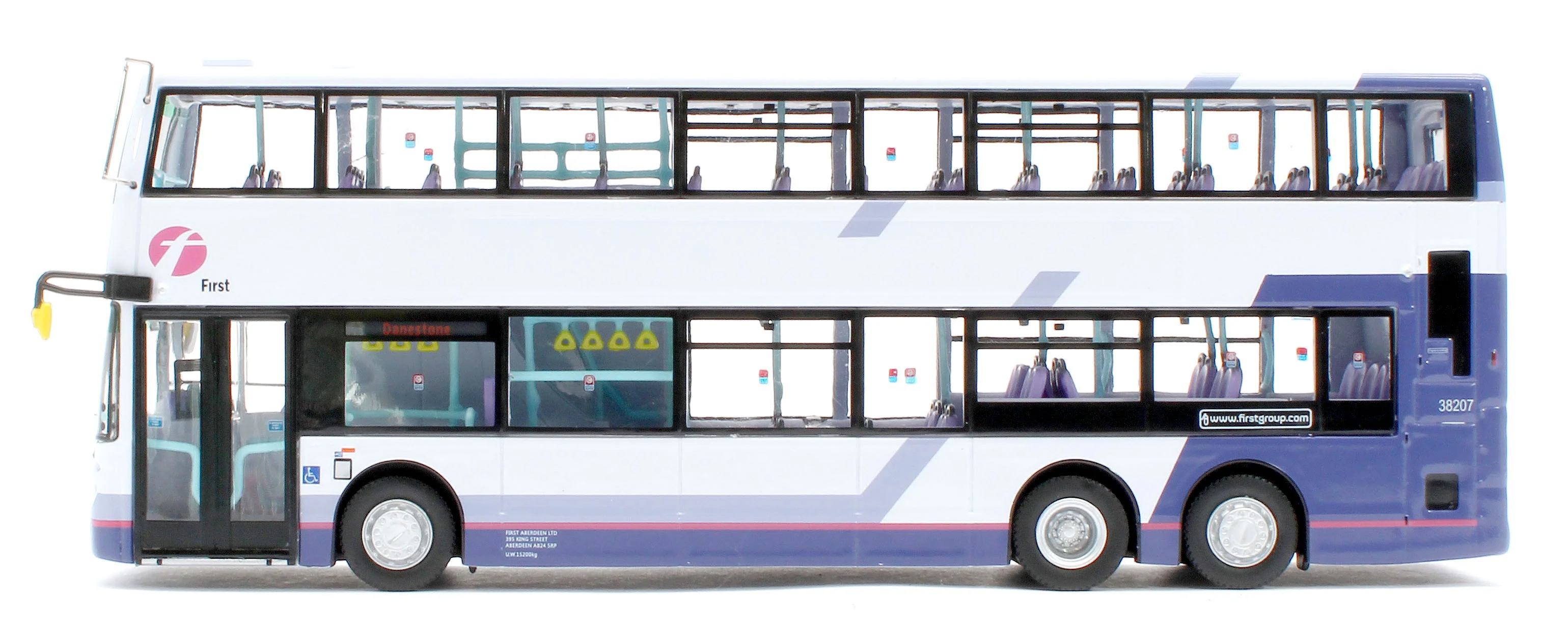 UKD76001 Dennis Trident ENVIRO500 Euro IV 12.1M First Bus Aberdeen Rt.1 - Danestone - Image 2