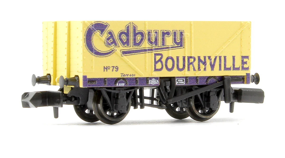 NR7015P 9ft 7 plank open wagon, Cadbury Bourneville No.79