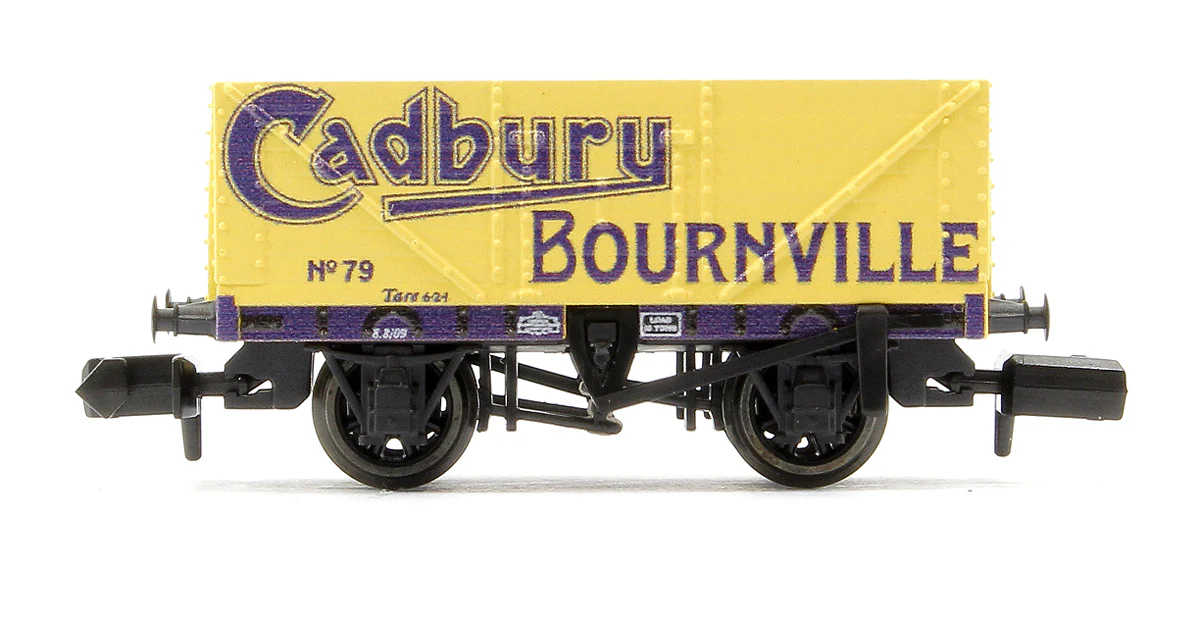 NR7015P 9ft 7 plank open wagon, Cadbury Bourneville No.79 - Image 2