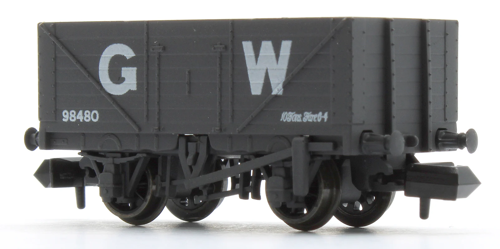 NR7000W 9ft 7 plank open wagon, GWR, grey No.98480 - Image 2