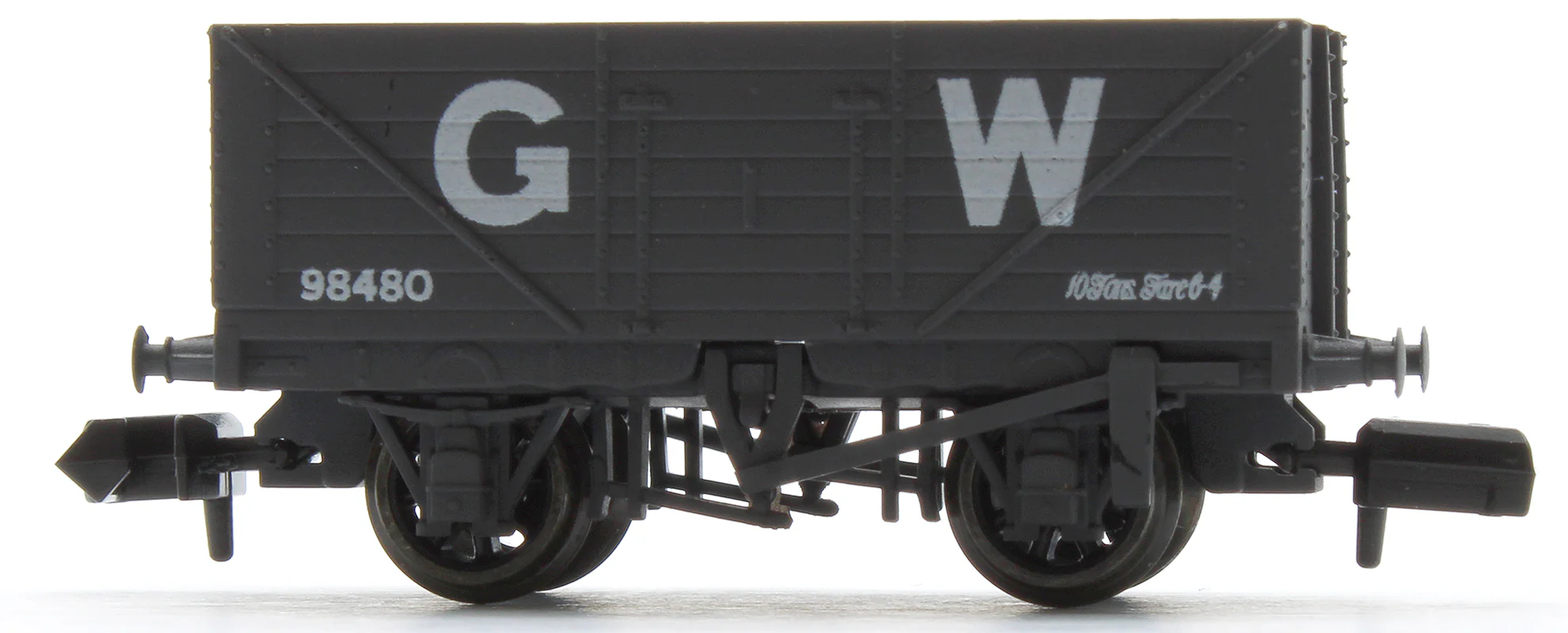 NR7000W 9ft 7 plank open wagon, GWR, grey No.98480 - Image 3