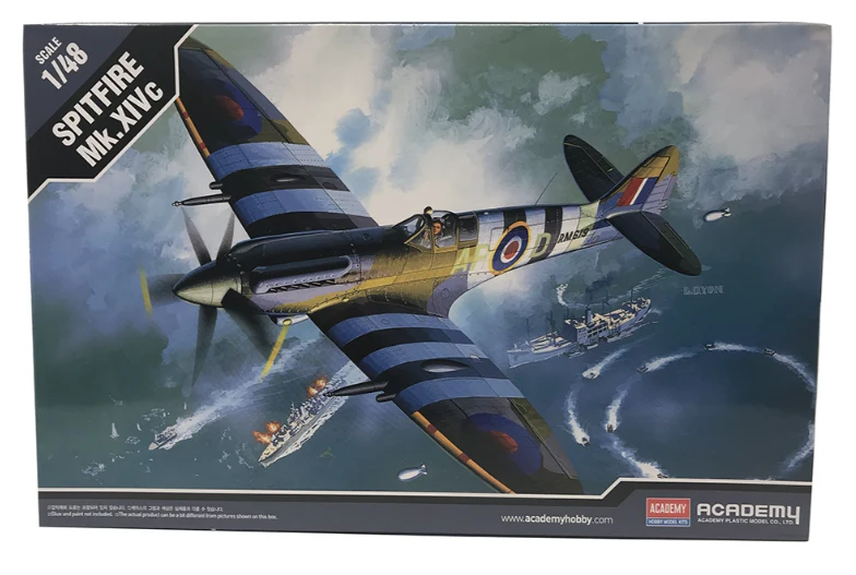 PKAY12274 Spitfire Mk XIVc Model Kit - Image 6