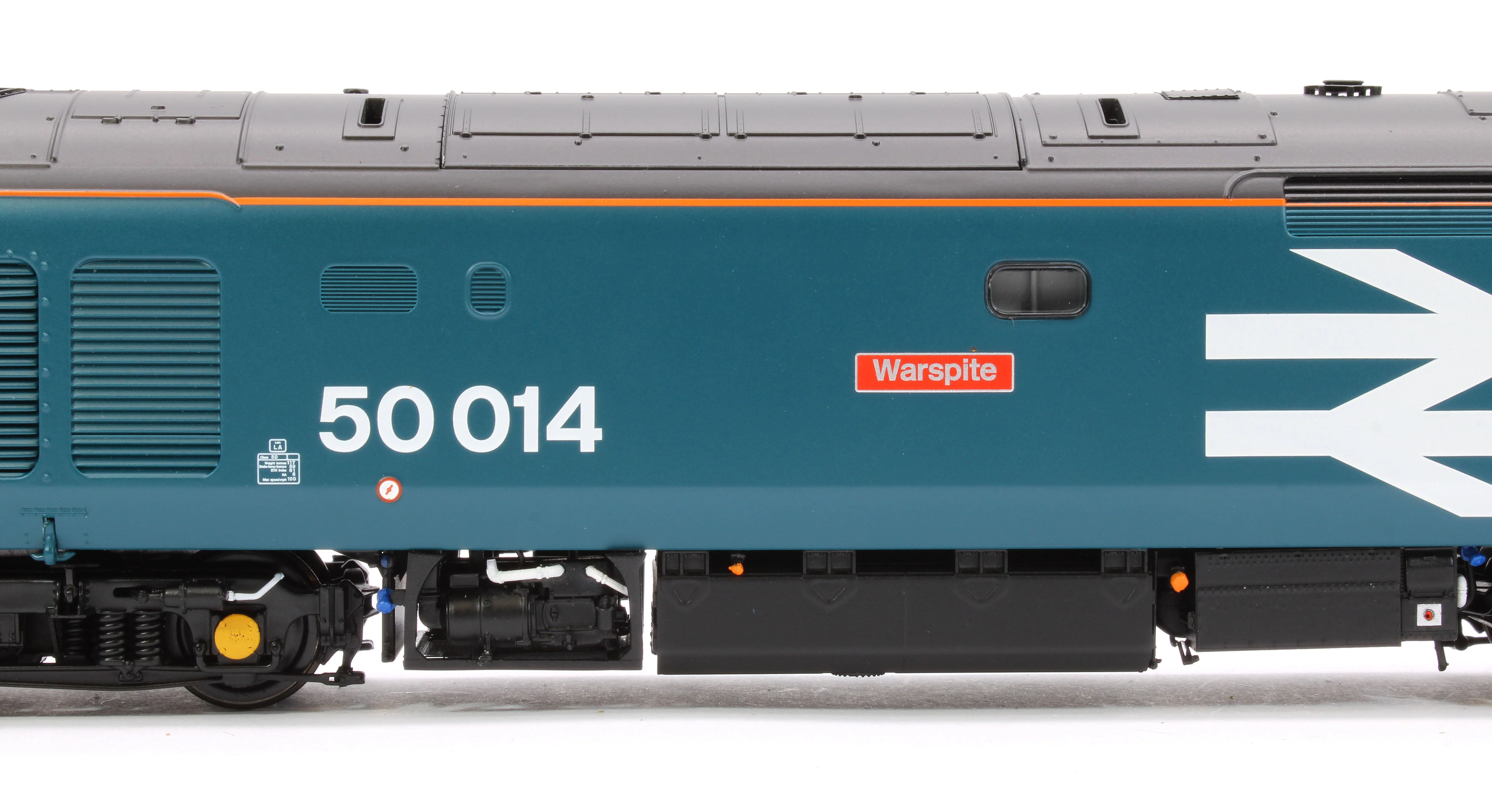 Pre-Owned ACC2213 Class 50014 'Warspite' BR Blue Large Logo (w/Black Roof) Diesel Locomotive - DCC Sound - Image 6
