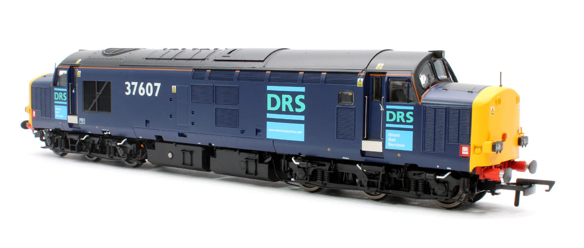 Pre-Owned Class 37/6 37607 Original DRS Livery Diesel Locomotive - Image 2