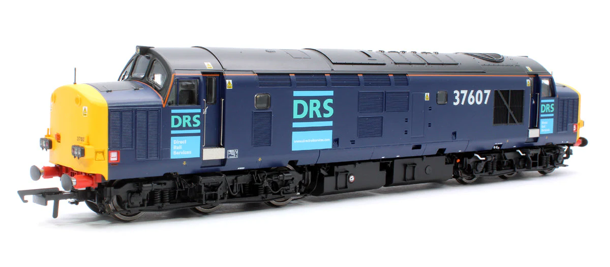 Pre-Owned Class 37/6 37607 Original DRS Livery Diesel Locomotive - Image 3