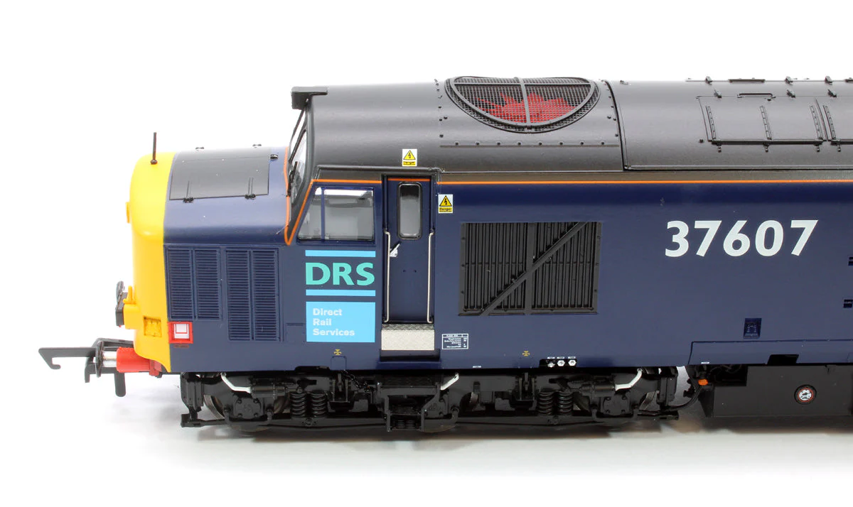 Pre-Owned Class 37/6 37607 Original DRS Livery Diesel Locomotive - Image 6