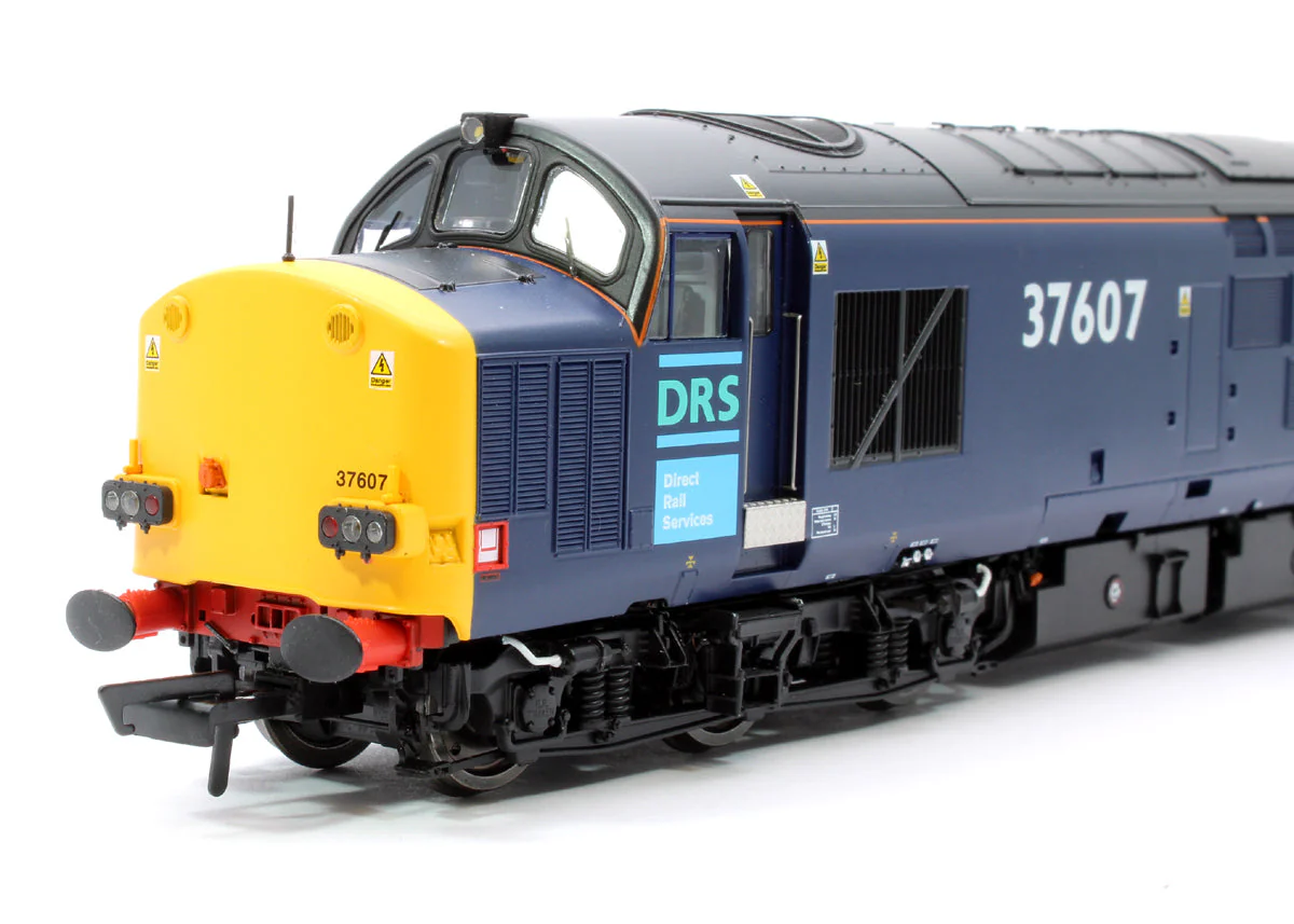 Pre-Owned Class 37/6 37607 Original DRS Livery Diesel Locomotive - Image 8
