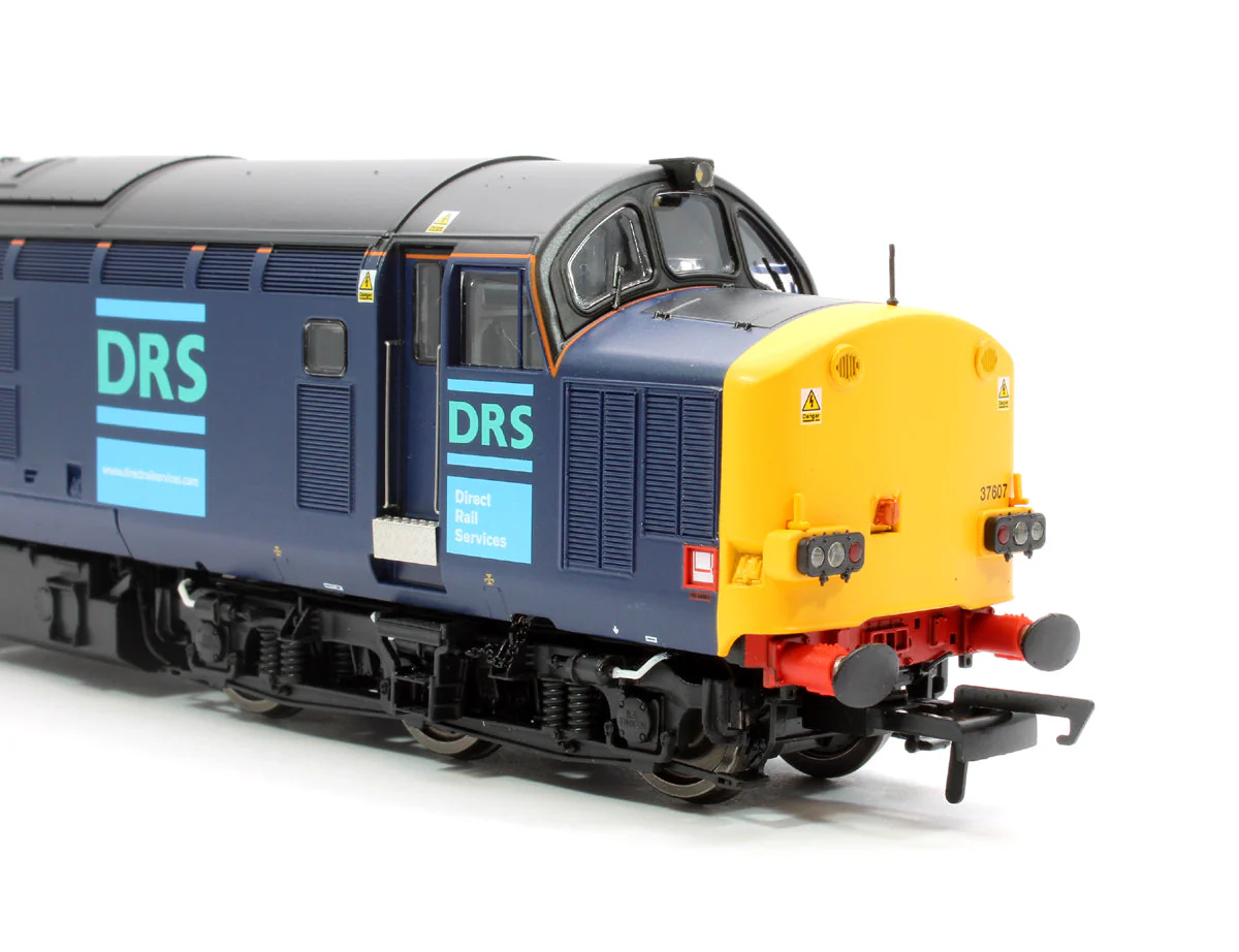 Pre-Owned Class 37/6 37607 Original DRS Livery Diesel Locomotive - Image 9