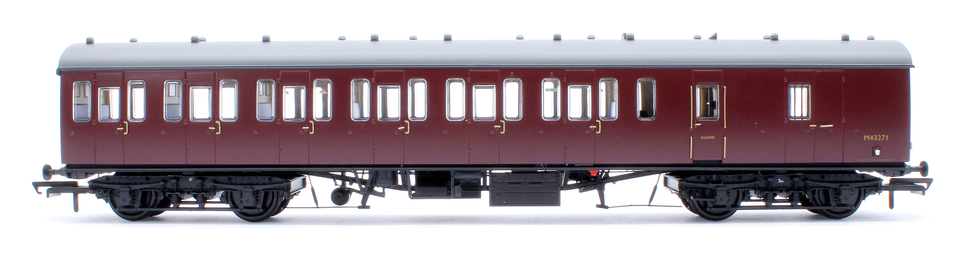 ACC2351 BR Mk1 57' Non-Gangway Coach - BS - Plain Maroon M43271 - Image 2
