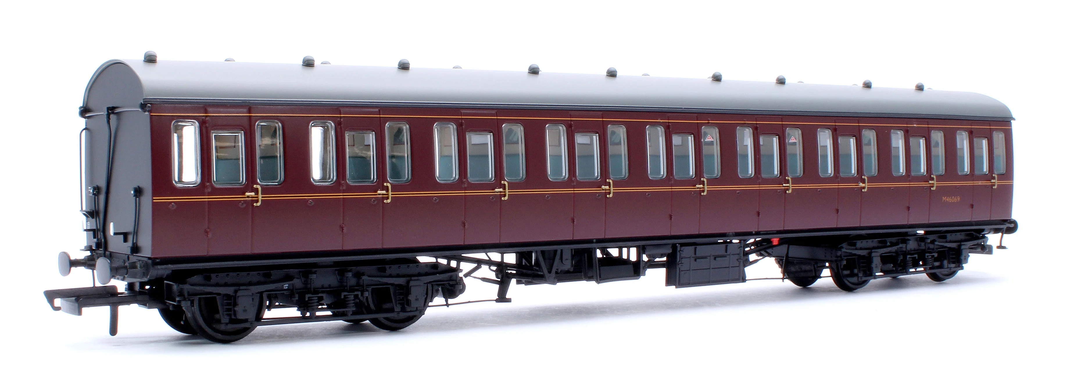 ACC2372 BR Mk1 57' Non-Gangway Coach - S - Lined Maroon (Low position) M46069