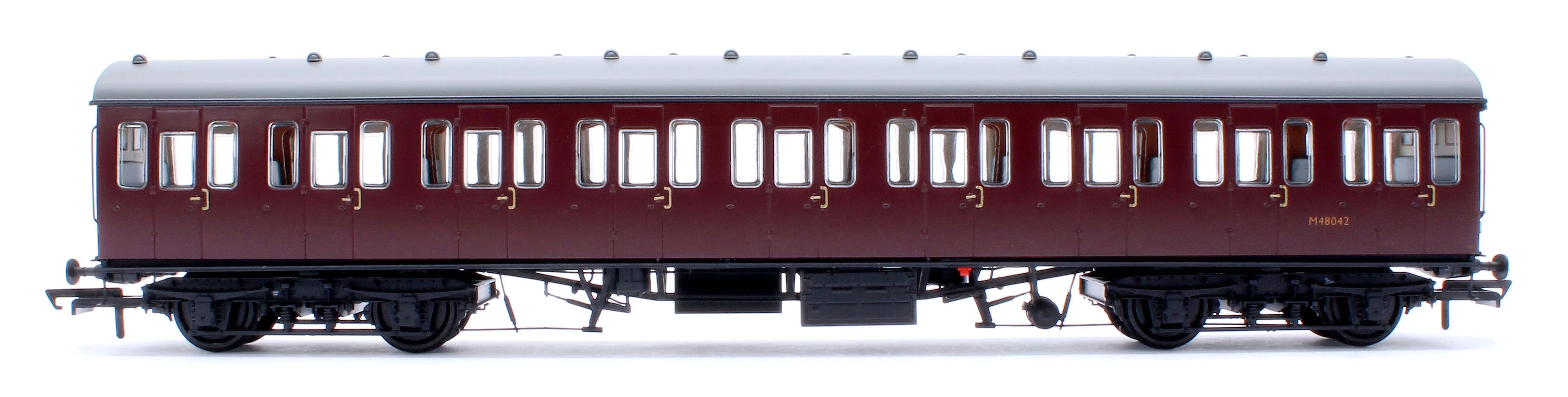 ACC2379 BR Mk1 57' Non-Gangway Coach - SO - Plain Maroon M48042 - Image 2