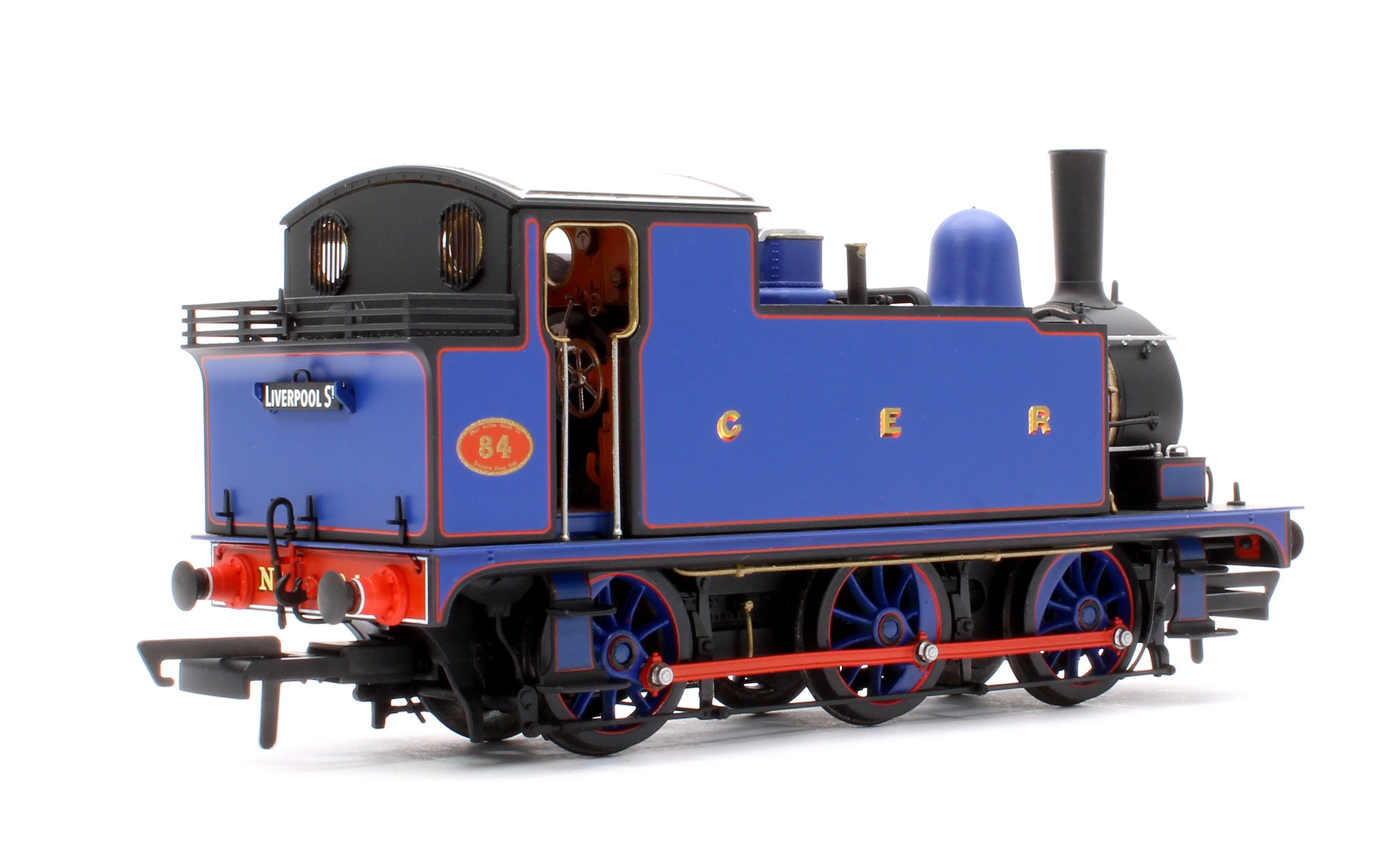 ACC2439-DCC GER Class J67 'Buckjumper' GER Ultramarine 0-6-0 Tank Locomotive No.84 (DCC Sound) - Image 3