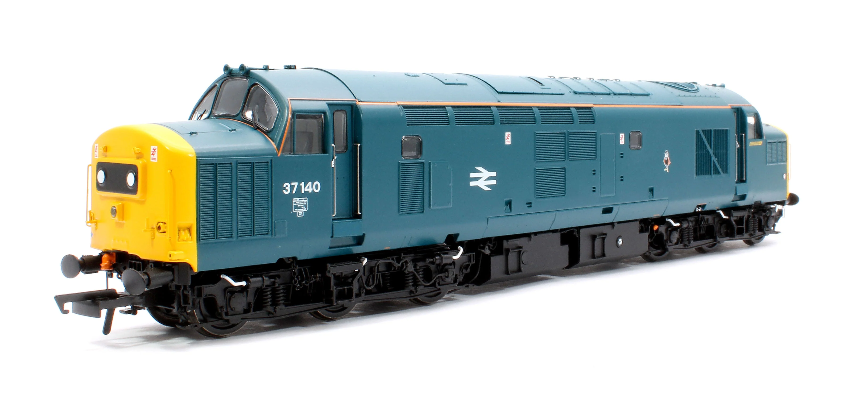 Pre-Owned ACC2611 Class 37/0 37140 BR Blue (Orange Cantrail) Diesel Locomotive - Image 3