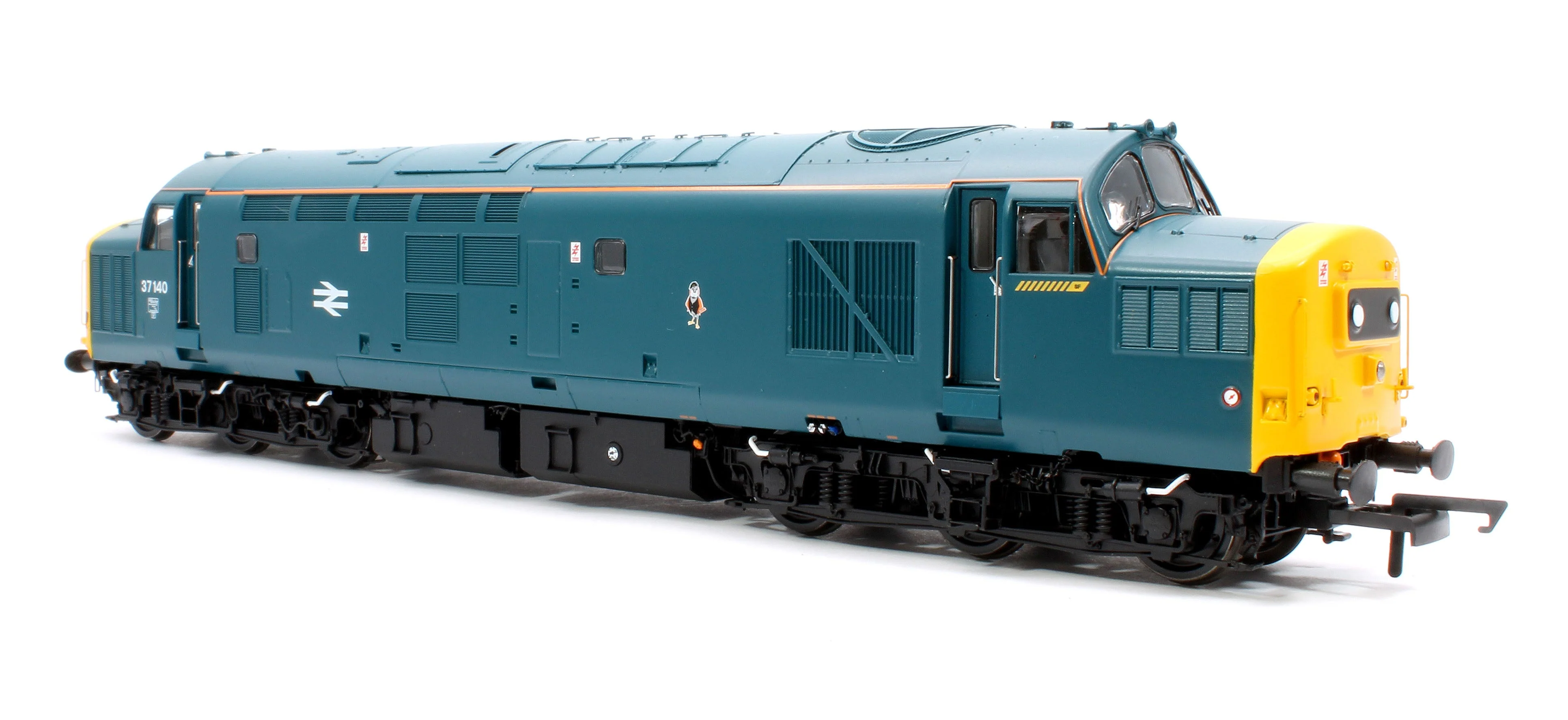 Pre-Owned ACC2611 Class 37/0 37140 BR Blue (Orange Cantrail) Diesel Locomotive - Image 4