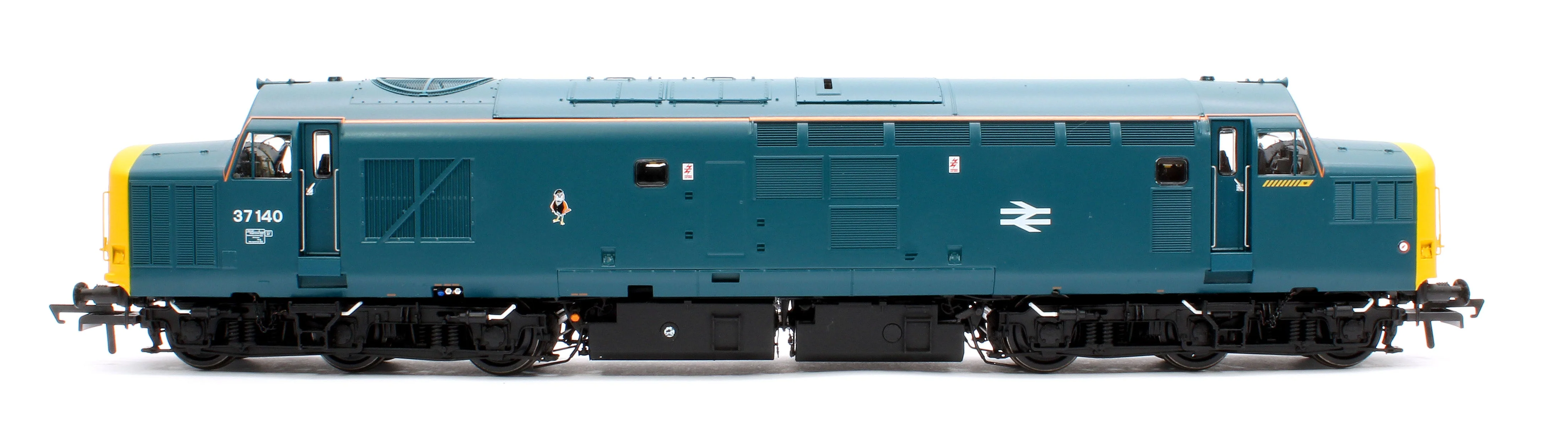 Pre-Owned ACC2611 Class 37/0 37140 BR Blue (Orange Cantrail) Diesel Locomotive - Image 6