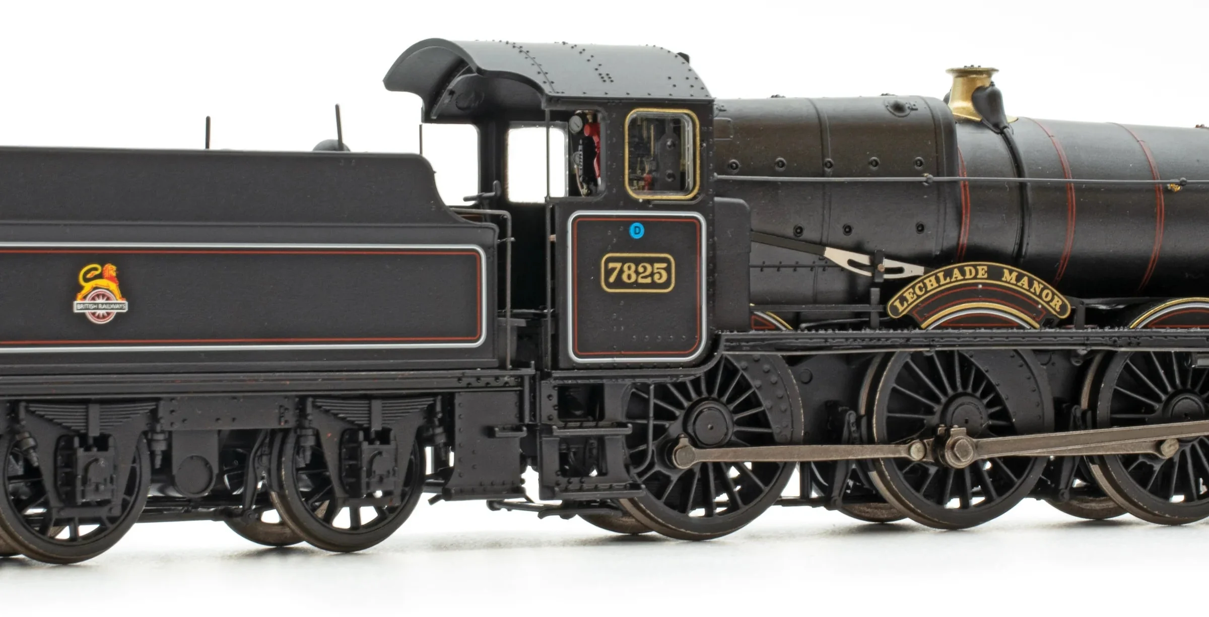 ACC2713-DCC Lechlade Manor' BR Lined Black (Early Crest) 4-6-0 No.7825 Steam Locomotive - DCC Sound - Image 3