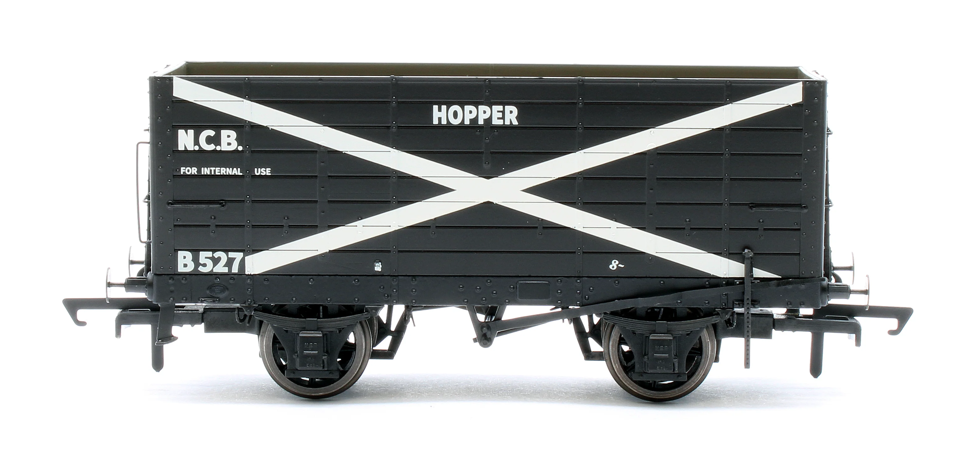 ACC2831 NER 20t Hopper - P7 Hopper - NCB Black, with white cross - Triple Pack - Image 4