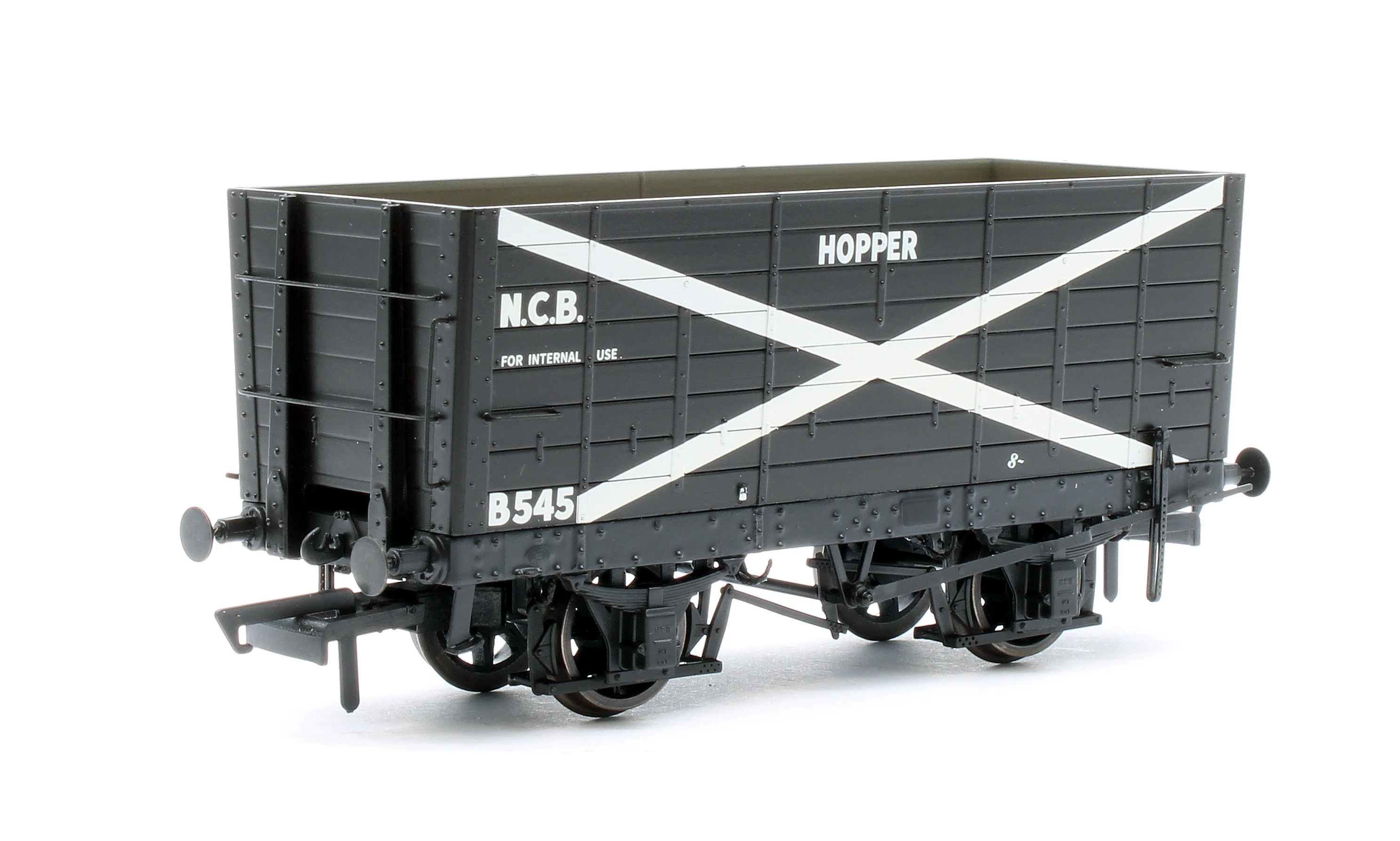 ACC2831 NER 20t Hopper - P7 Hopper - NCB Black, with white cross - Triple Pack - Image 5