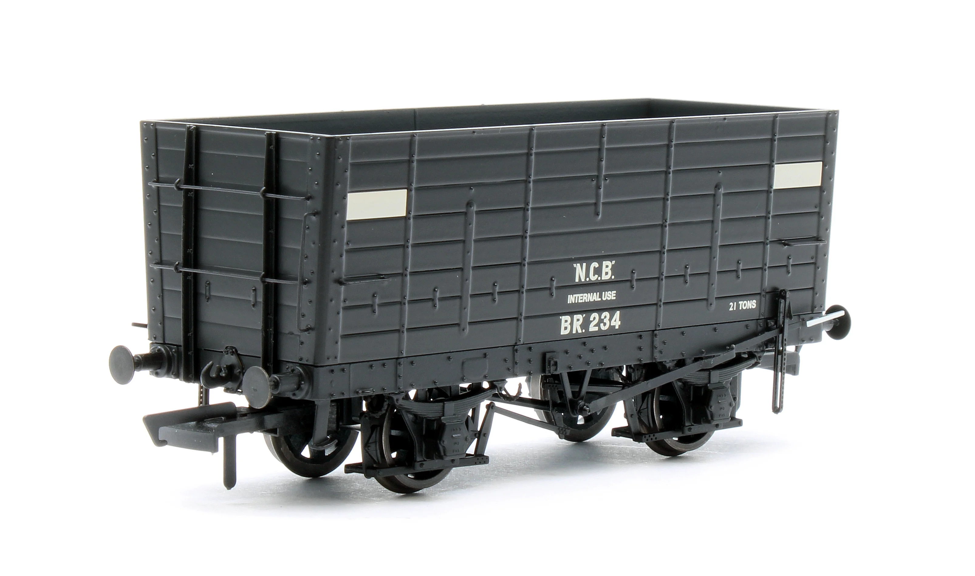ACC2832 NER 20t Hopper - P7 Hopper - NCB (Brodsworth) Black, with white planks - Triple Pack - Image 3