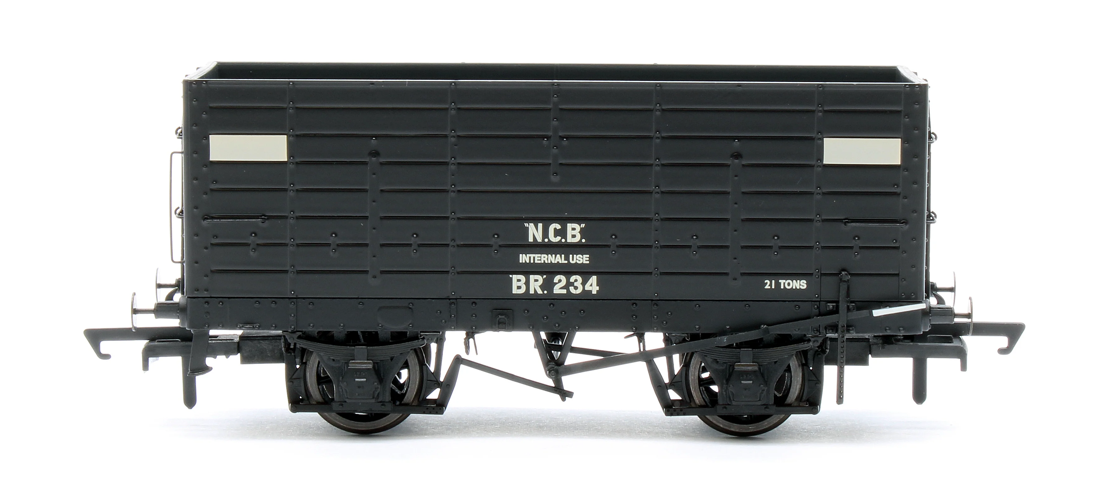 ACC2832 NER 20t Hopper - P7 Hopper - NCB (Brodsworth) Black, with white planks - Triple Pack - Image 4