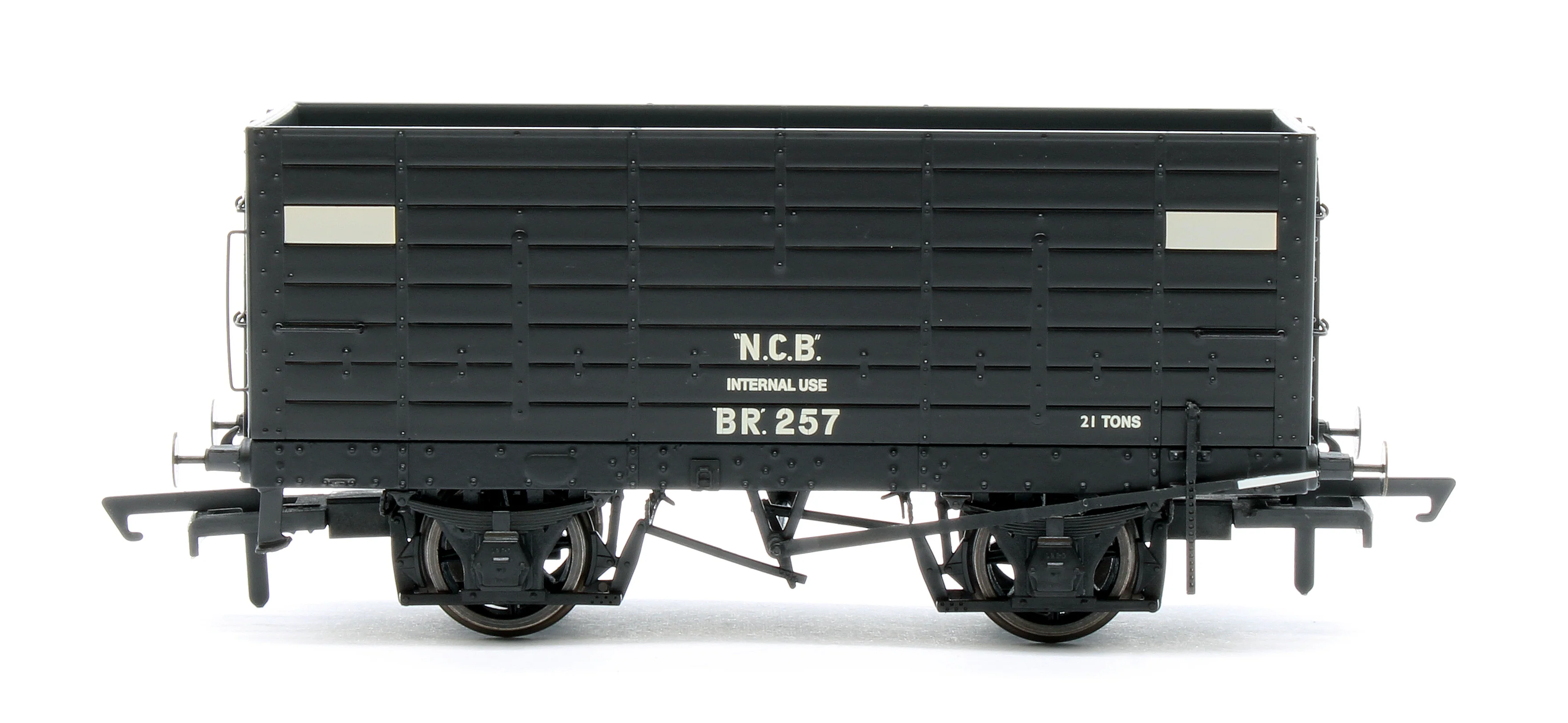 ACC2832 NER 20t Hopper - P7 Hopper - NCB (Brodsworth) Black, with white planks - Triple Pack - Image 8