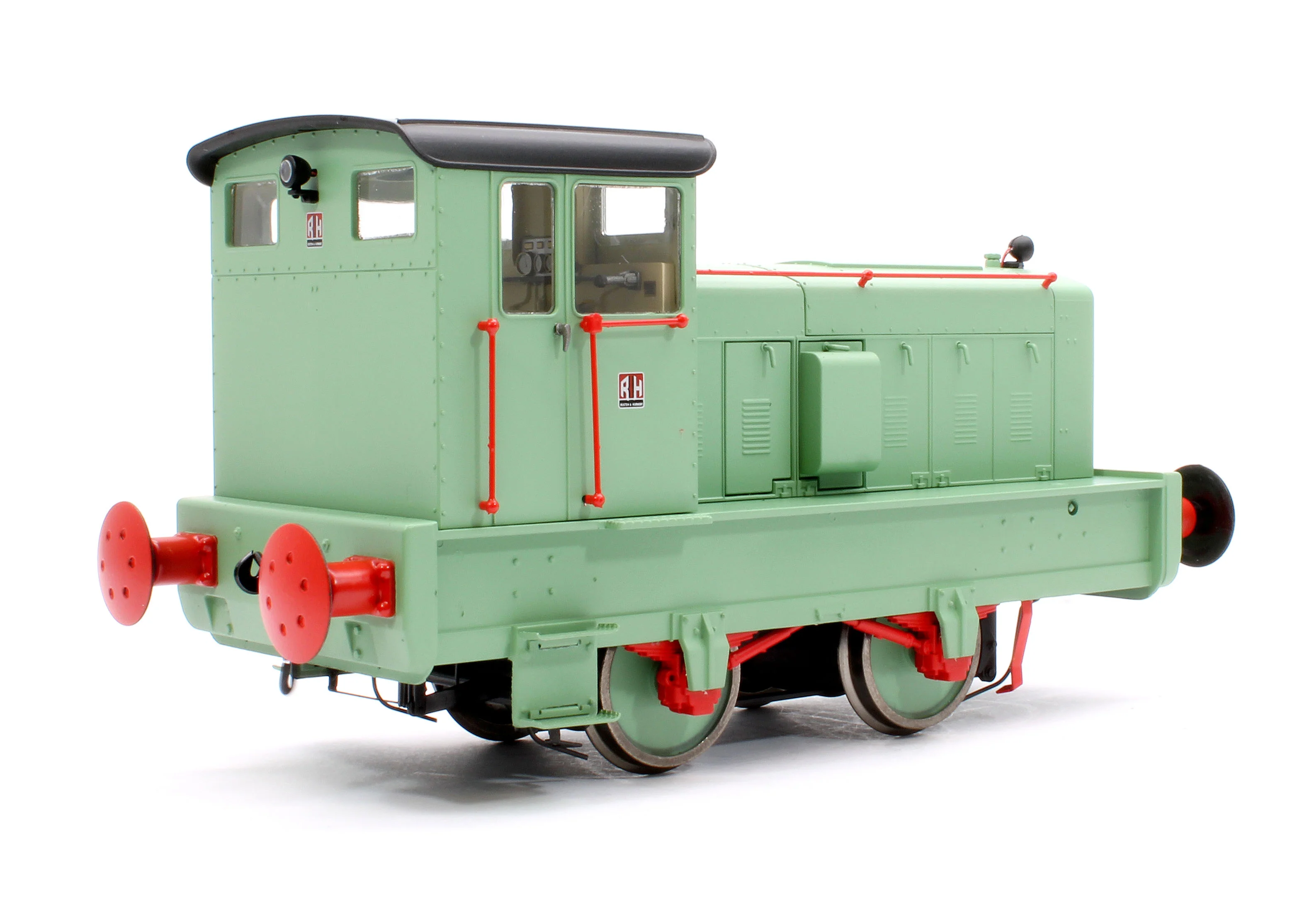 ACC2855 Ruston And Hornsby 88DS 412427/1957 Bowaters Northfleet Industrial Pale Green Diesel Shunter - Image 3