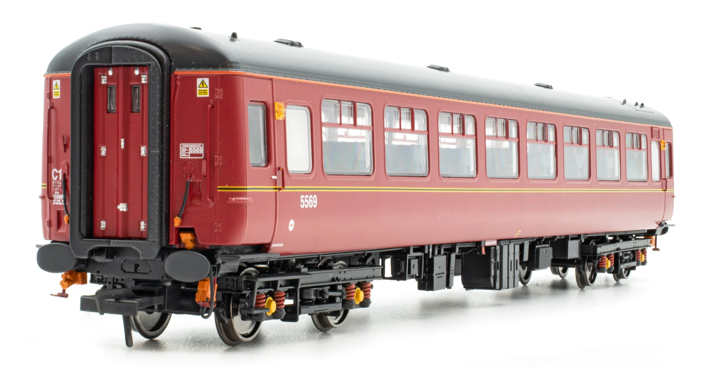 ACC2917 BR Mk.2c (small toilet window) TSO 5569 Maroon (South Wales & West) - Image 2