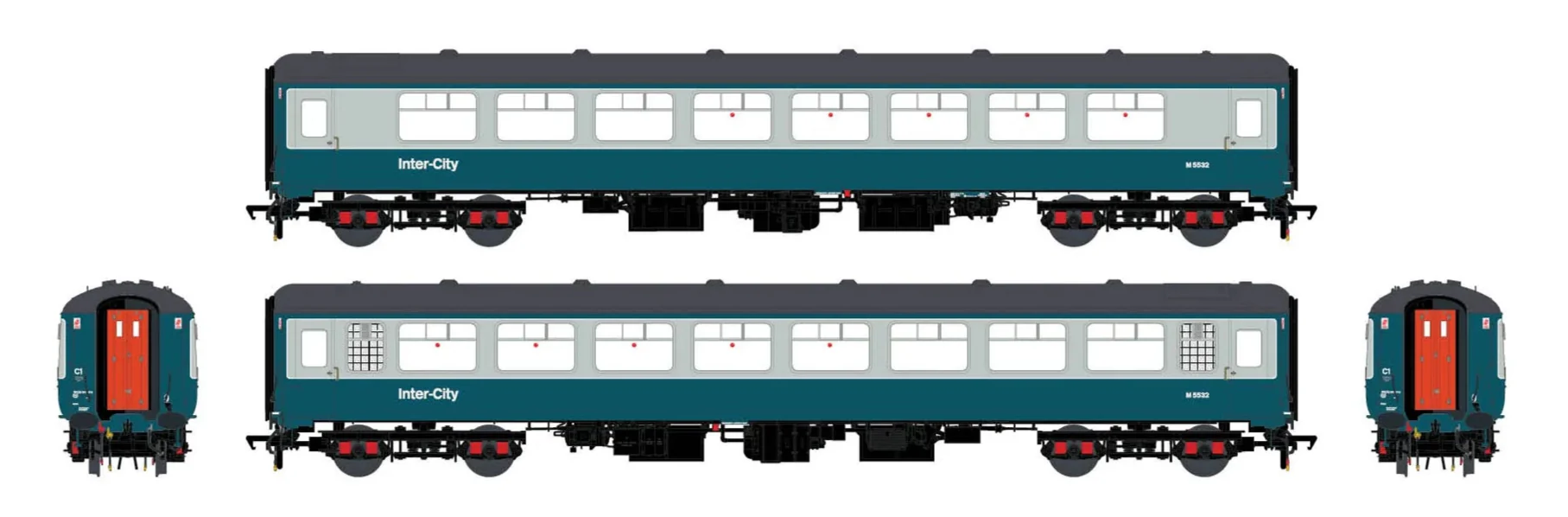 ACC2920 BR Mk.2c (large toilet window) TSO M5532 Blue/Grey w/InterCity