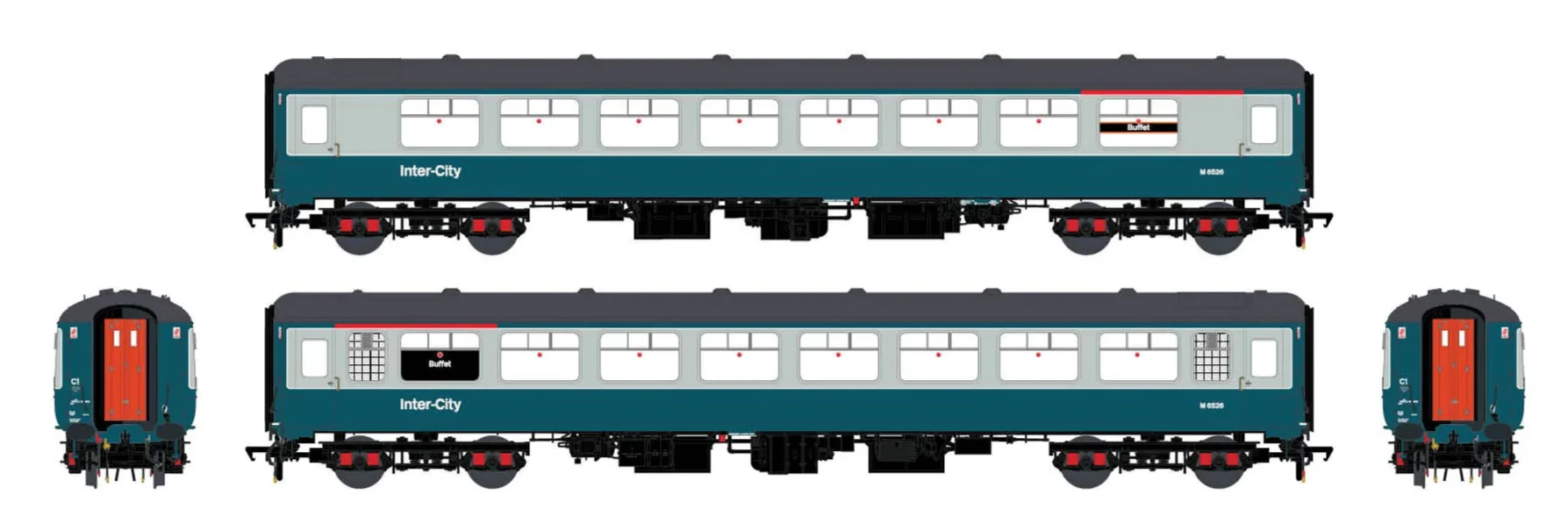 ACC2922 BR Mk.2c (large toilet window) TSO(T) M6526 Blue/Grey w/InterCity