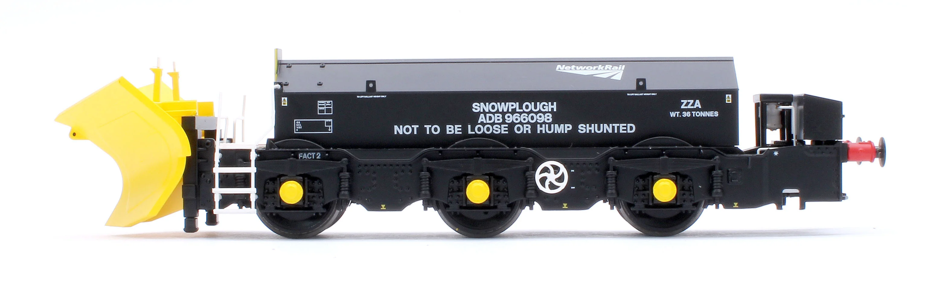 ACC3043 Beilhack Snowplough ZZA ADB966098/099 Network Rail (ex Class 45) Twin Pack - Image 3