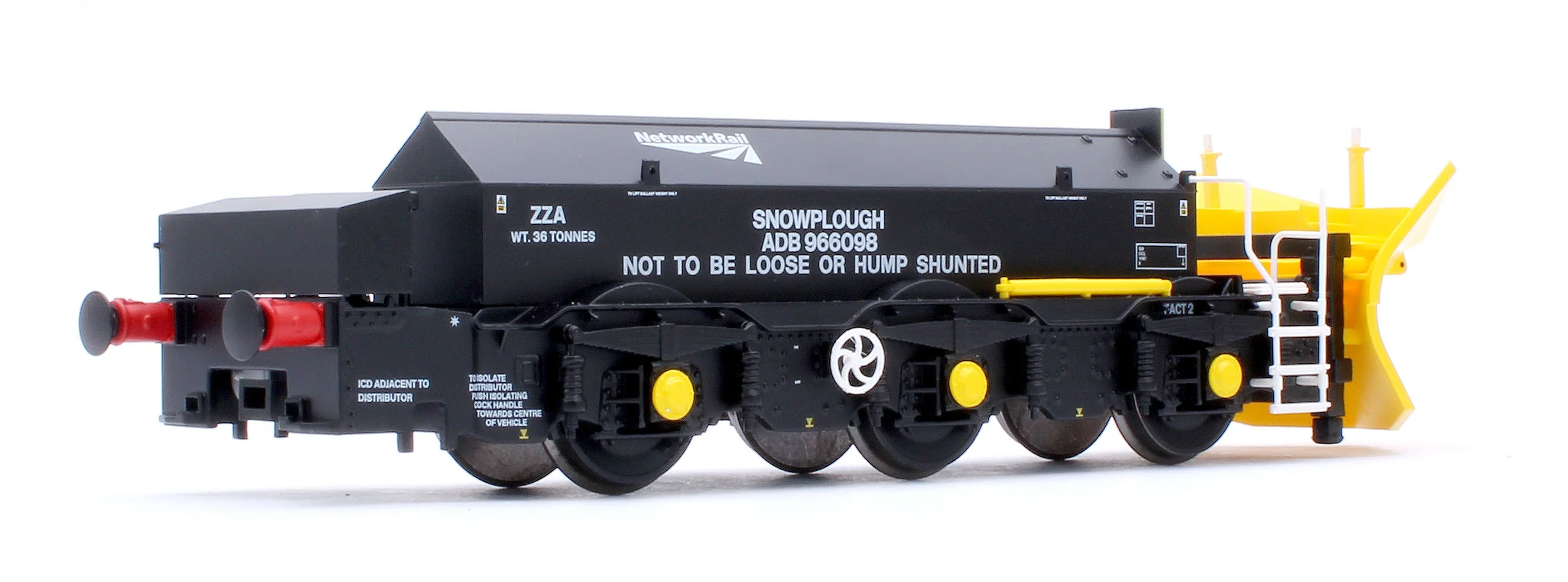 ACC3043 Beilhack Snowplough ZZA ADB966098/099 Network Rail (ex Class 45) Twin Pack - Image 4