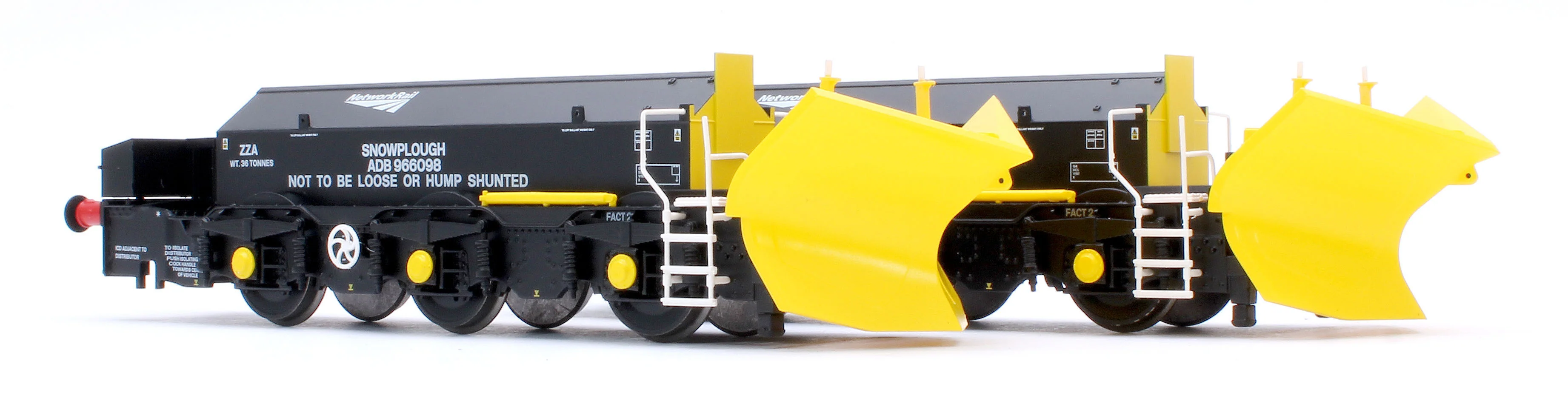 ACC3043 Beilhack Snowplough ZZA ADB966098/099 Network Rail (ex Class 45) Twin Pack - Image 8