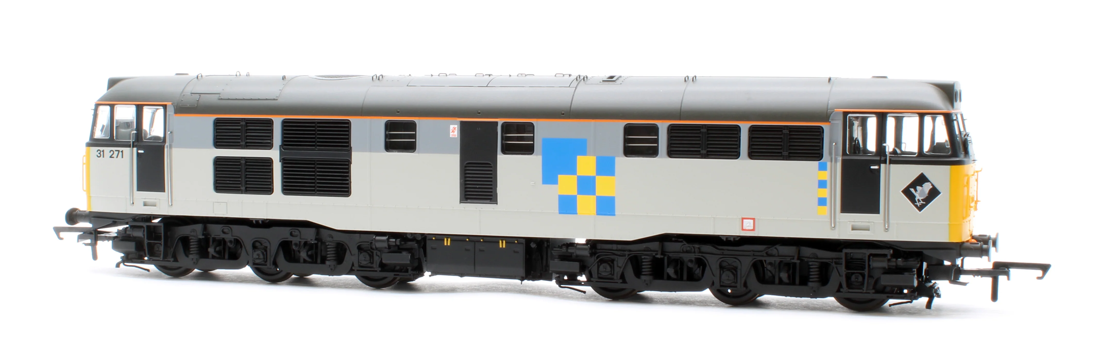 ACC3179 Class 31 31271 Railfreight Construction Sector Triple Grey Diesel Locomotive - Image 4