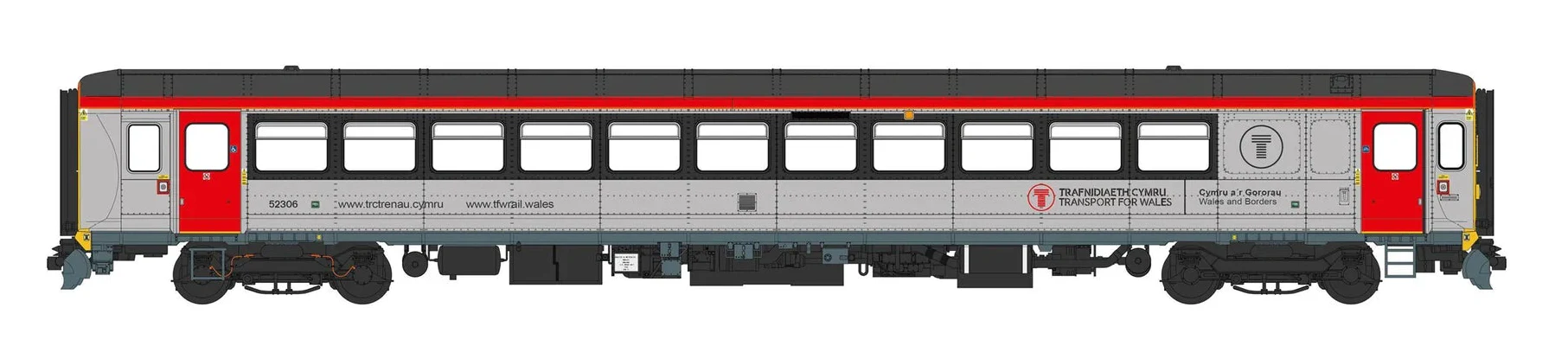 ACC3505 Class 153 Single Car DMU 153906 Transport for Wales Grey/Red