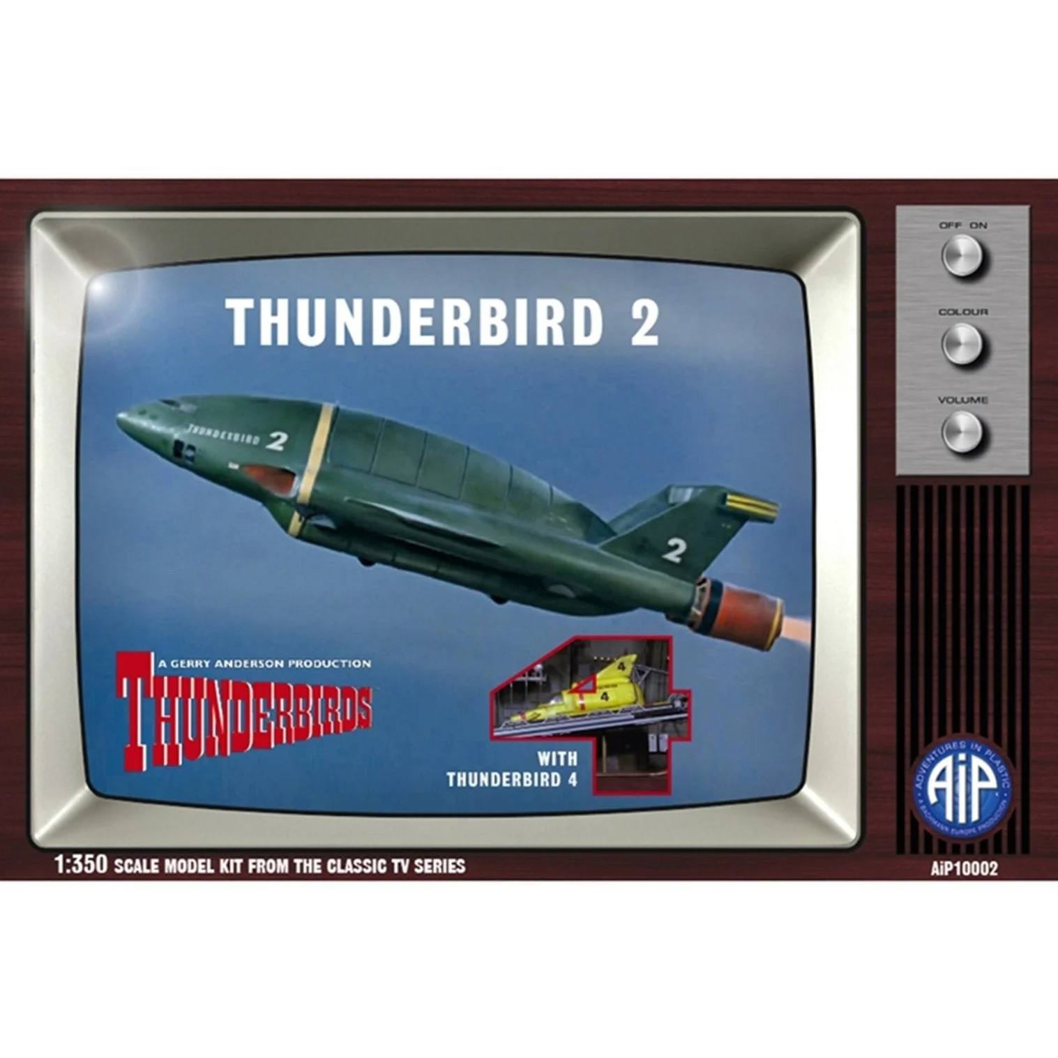 AIP10002 Thunderbird 2 with Thunderbird 4 Model Kit - Image 6