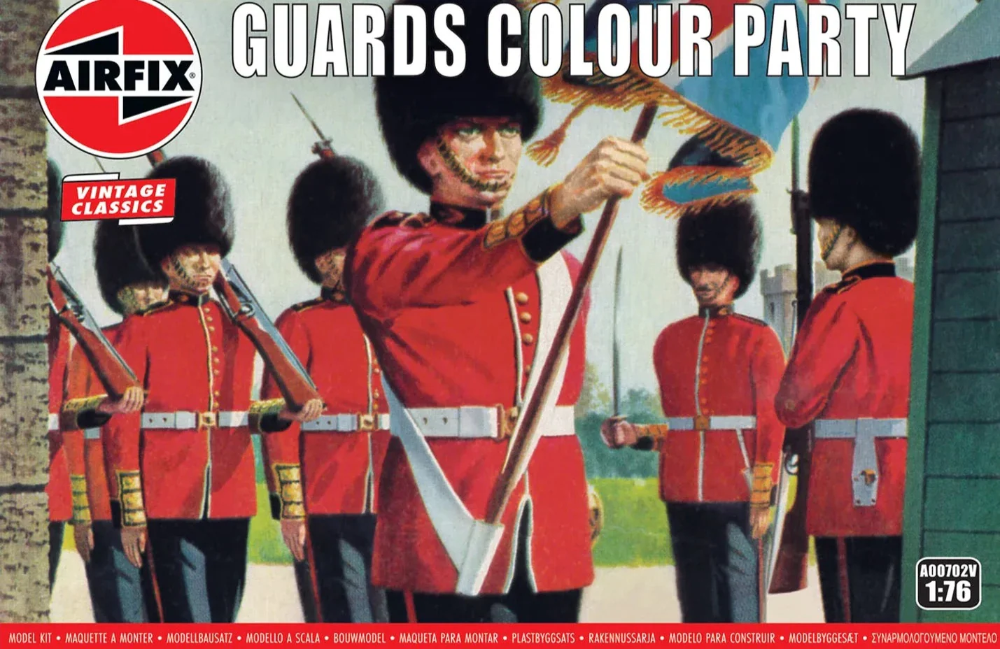 A00702V Guards Colour Party Model Kit